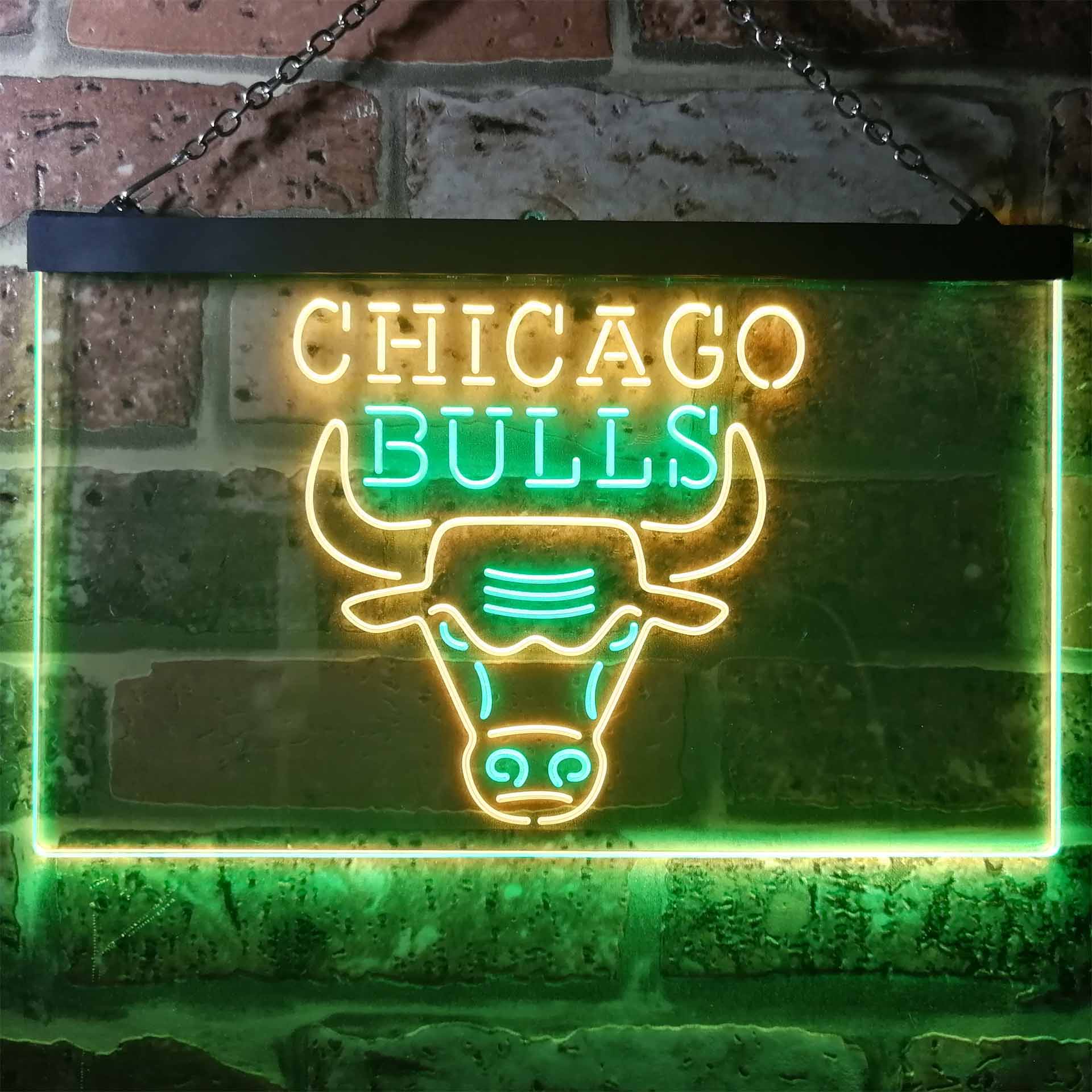 Chicago Bulls Logo Neon-Like LED Sign - Image 10