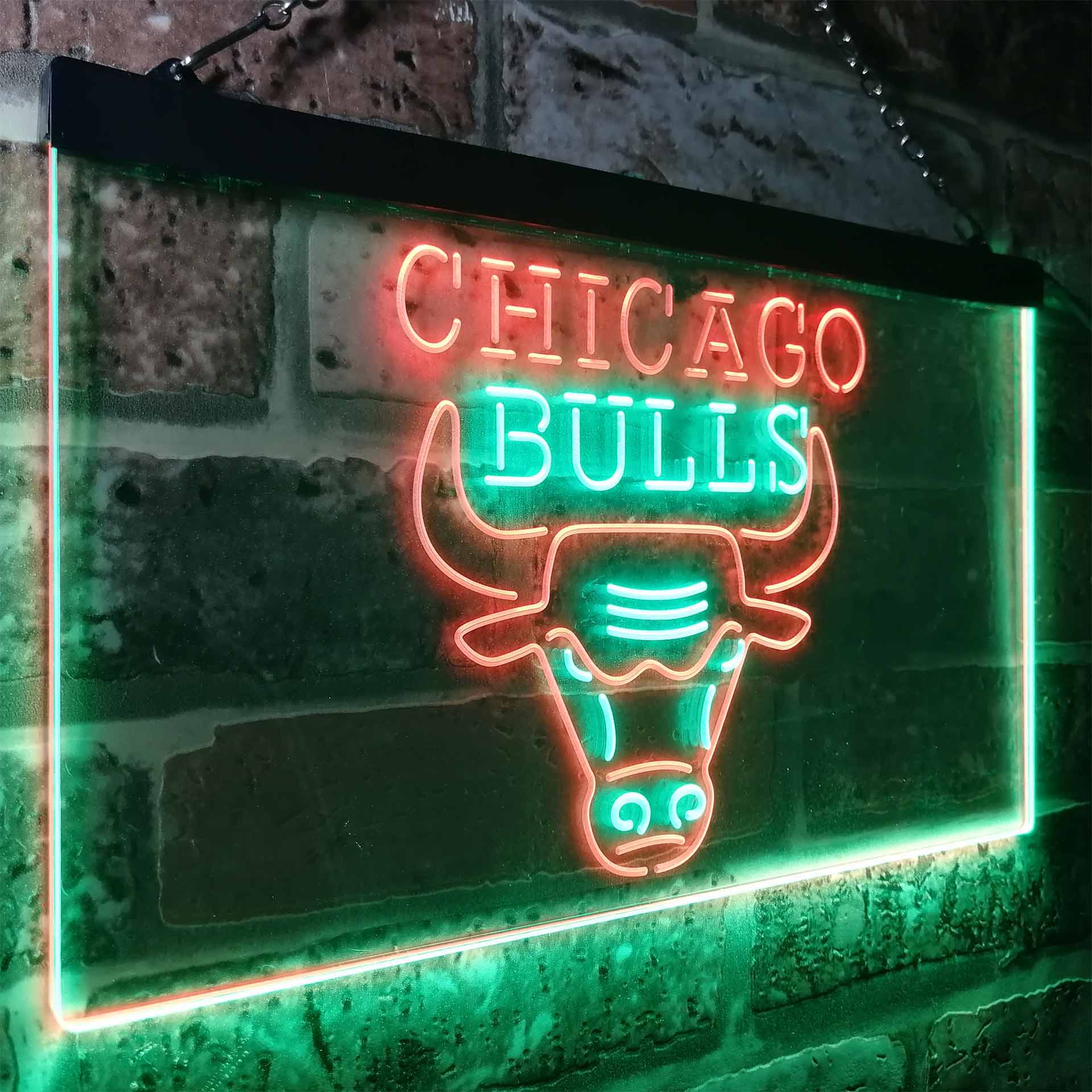 Chicago Bulls Logo Neon-Like LED Sign - Image 12