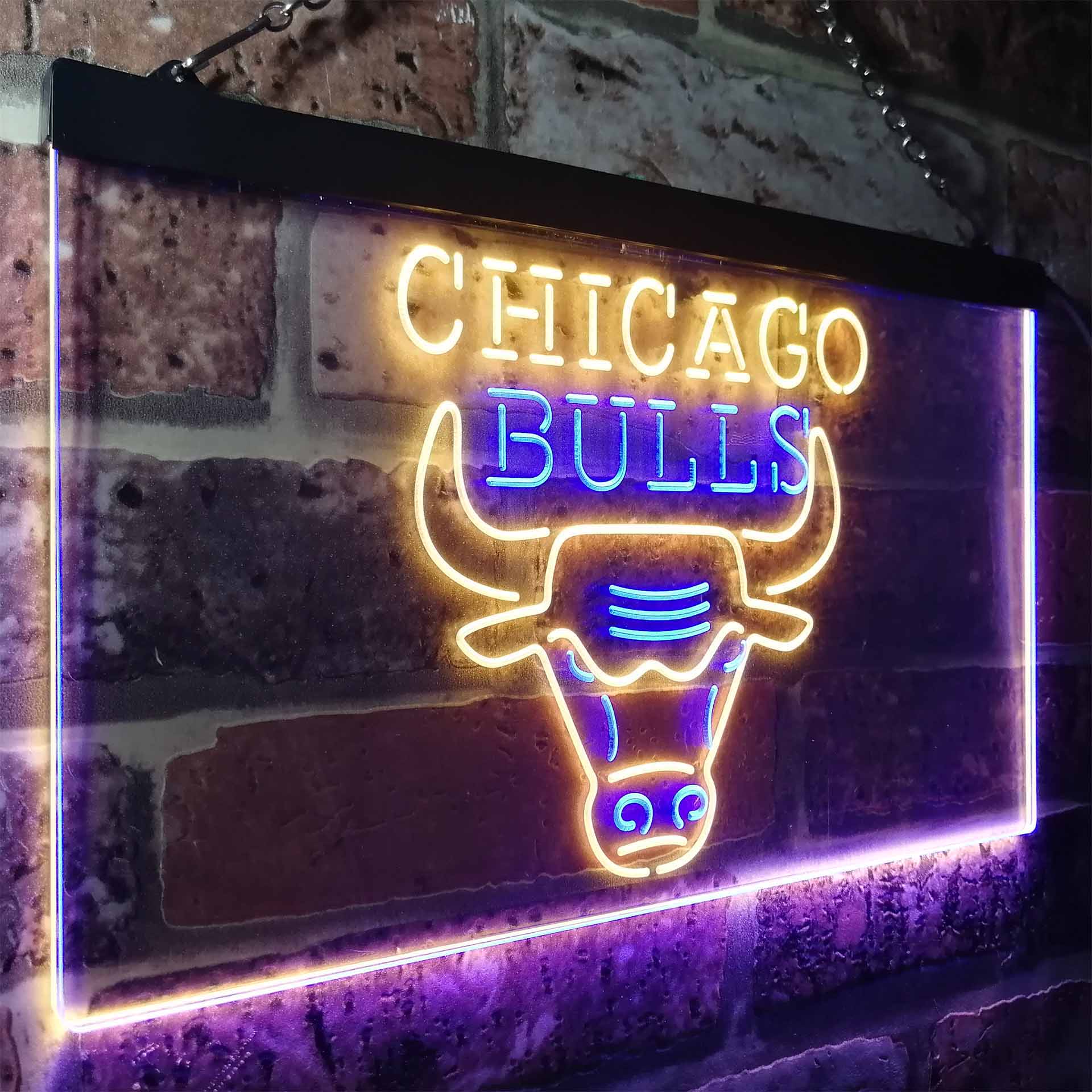 Chicago Bulls Logo Neon-Like LED Sign - Image 14