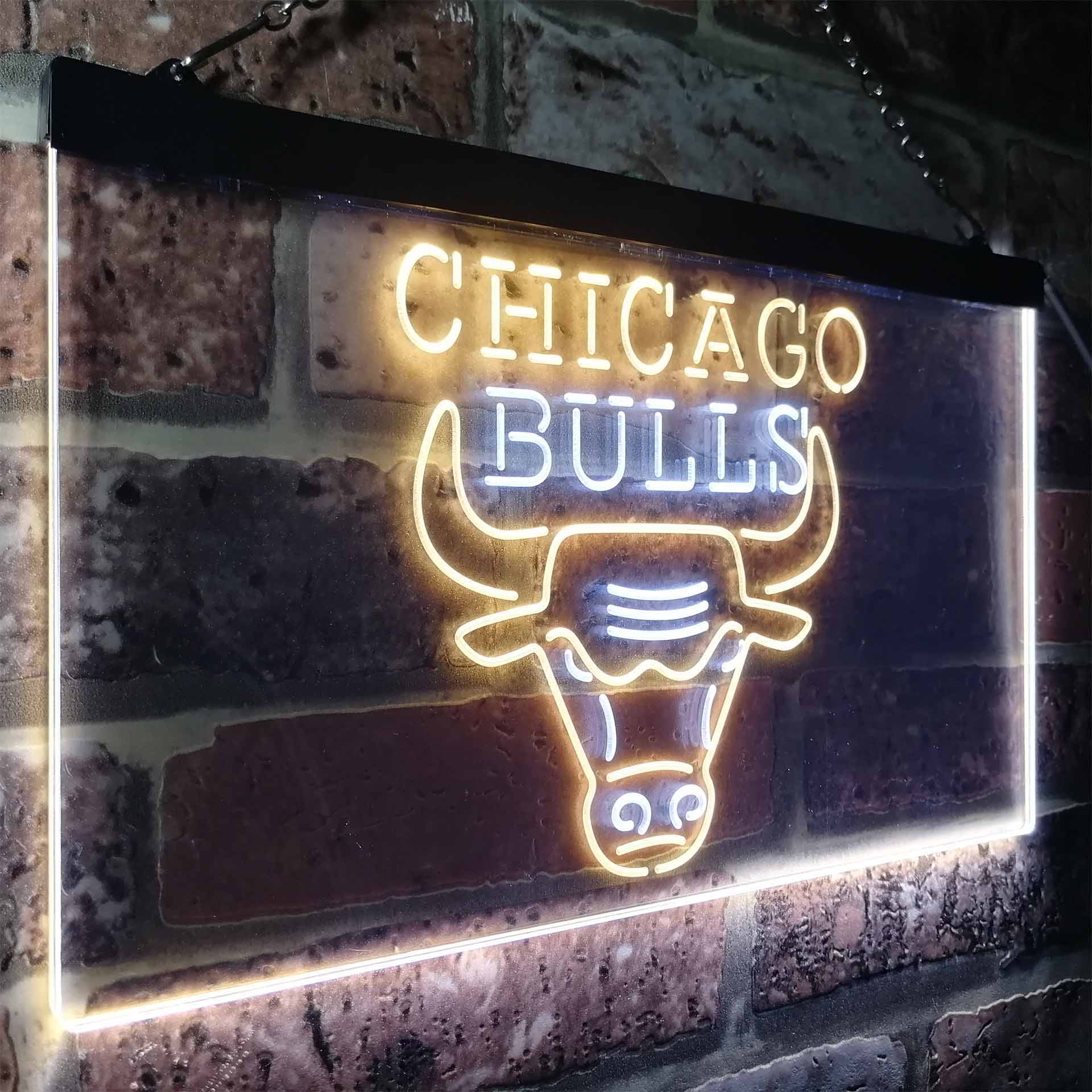 Chicago Bulls Logo Neon-Like LED Sign - Image 15