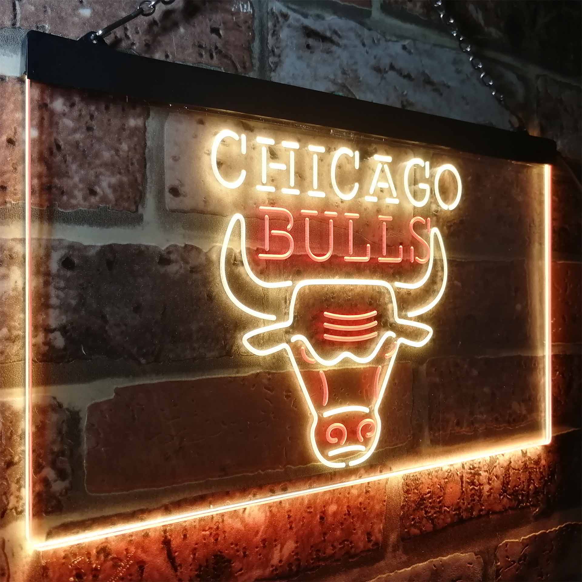 Chicago Bulls Logo Neon-Like LED Sign - Image 16