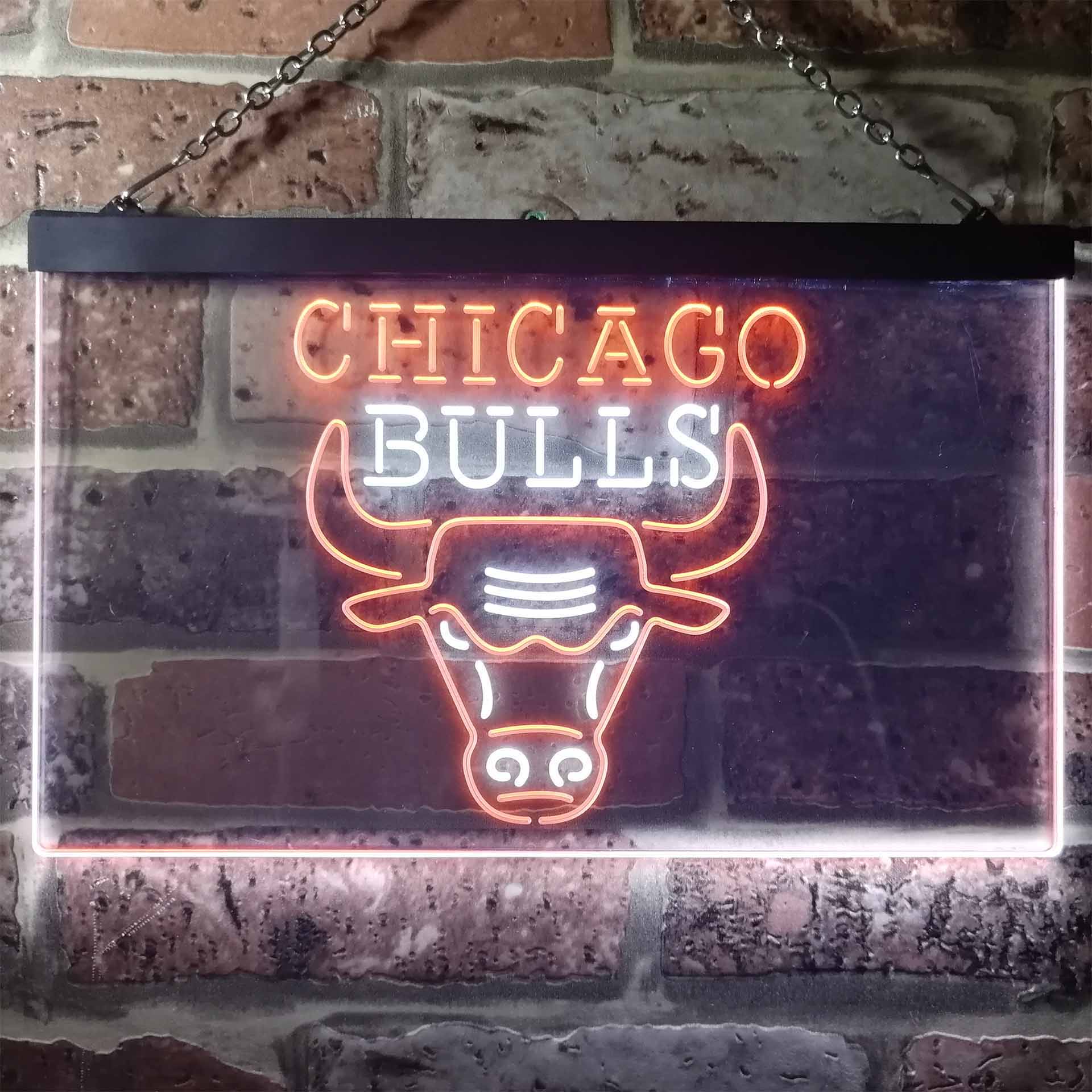 Chicago Bulls Logo Neon-Like LED Sign - Image 8