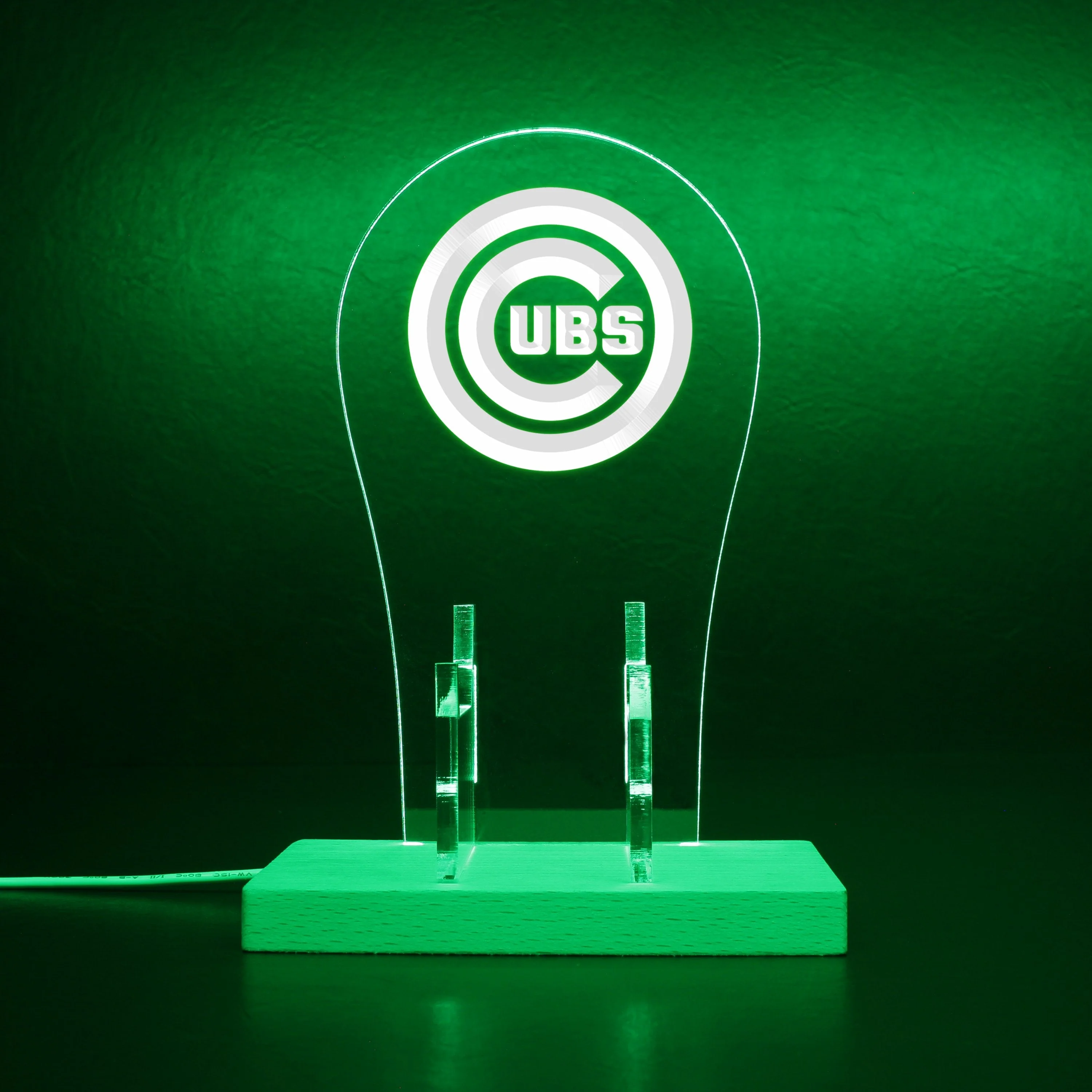 Chicago Cubs LED Gaming Headset Controller Stand - Image 5