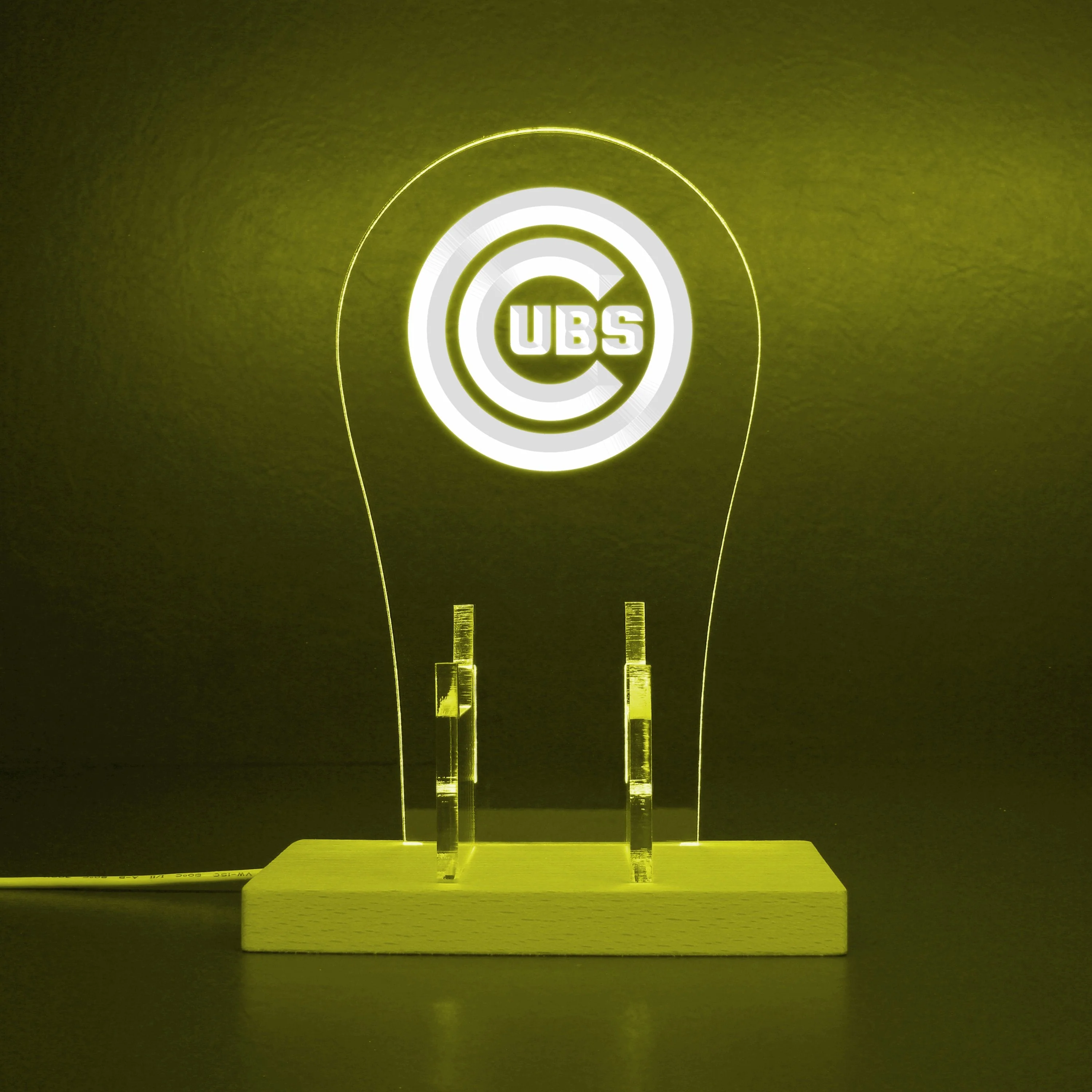 Chicago Cubs LED Gaming Headset Controller Stand - Image 7