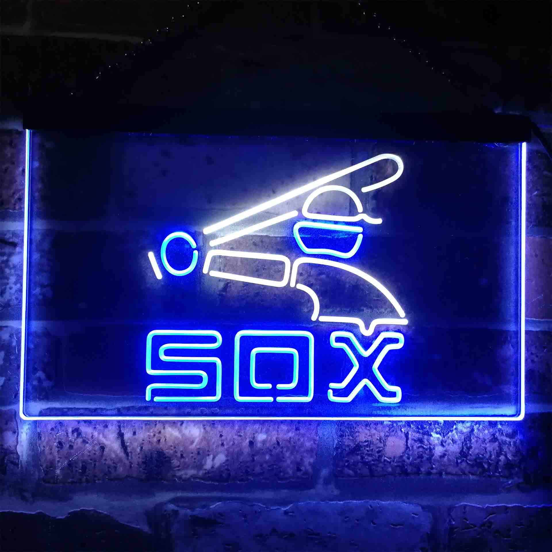 Chicago White Sox 1980s Throwback LED Neon Sign - Image 10