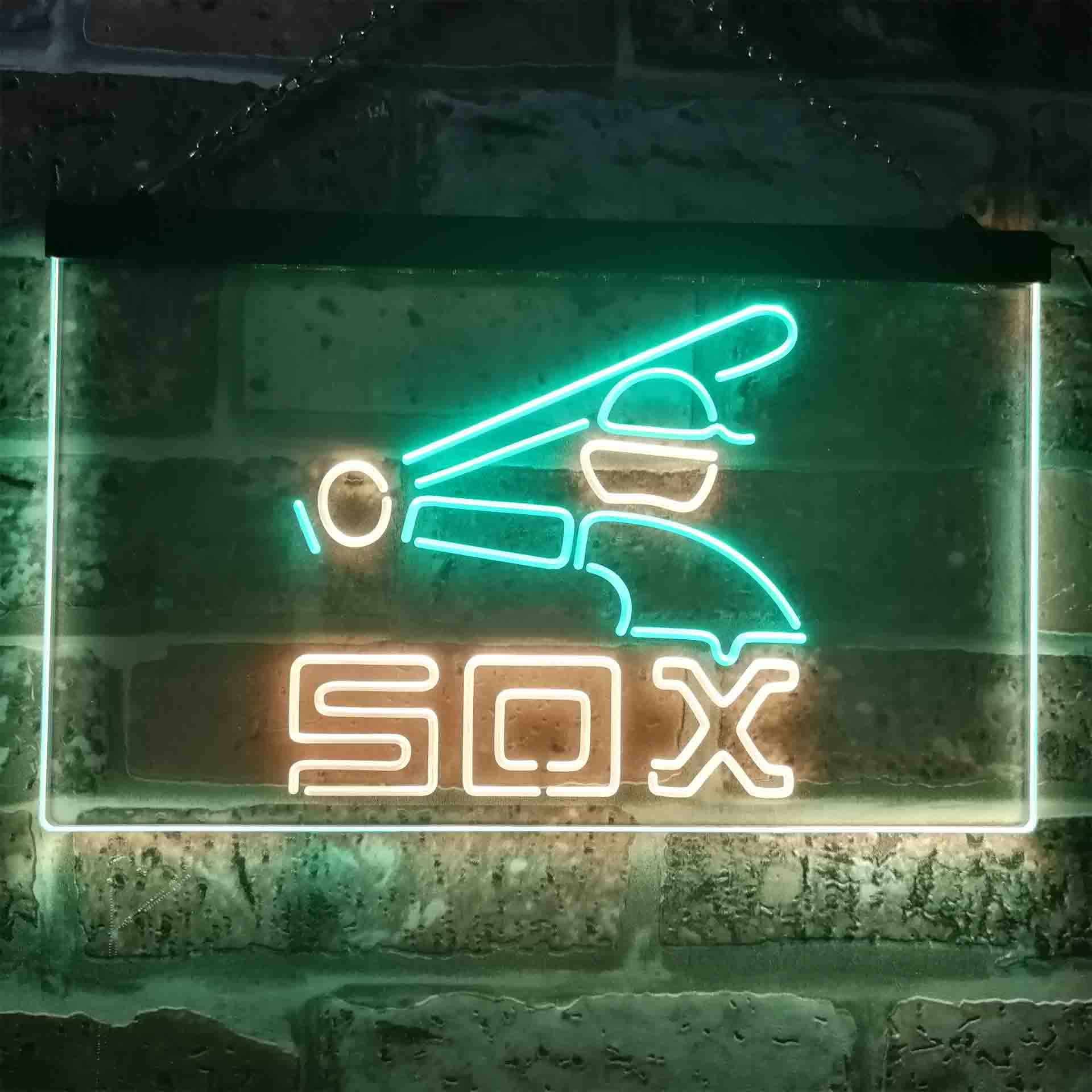 Chicago White Sox 1980s Throwback LED Neon Sign - Image 11