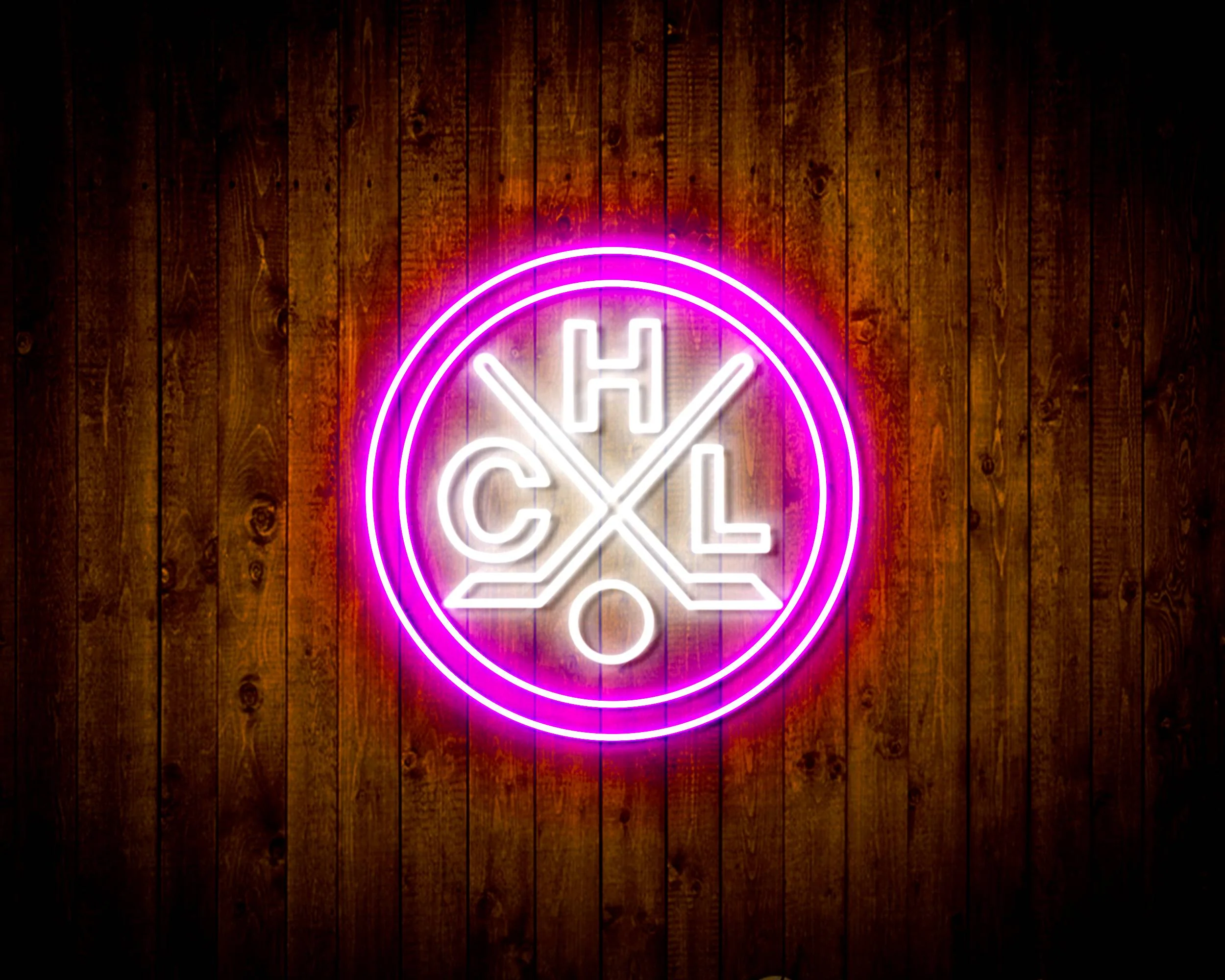 CHL HC Lugano Bar Neon Flex LED Sign - Image 4