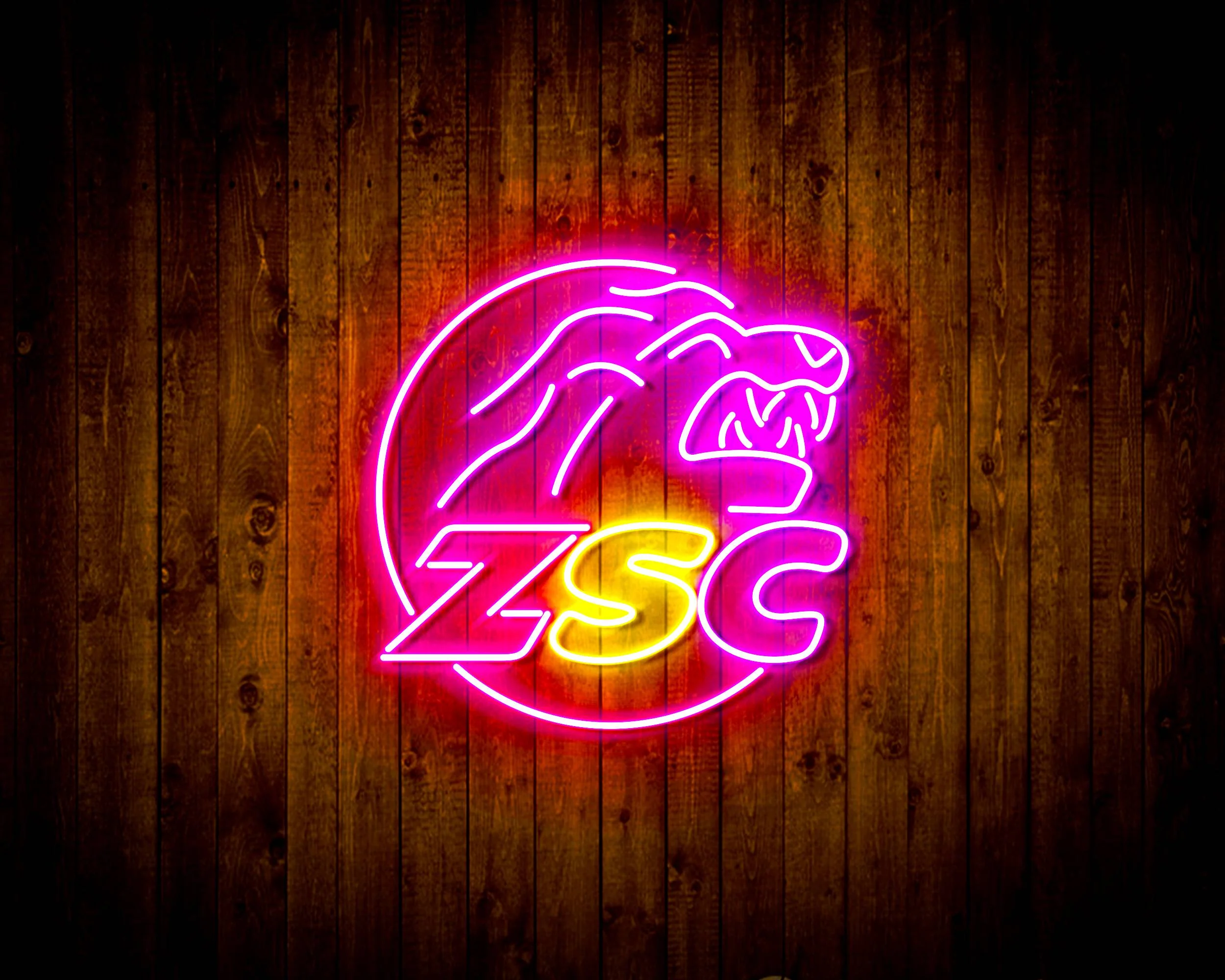 CHL ZSC Lions Zurich Bar Neon Flex LED Sign - Image 5