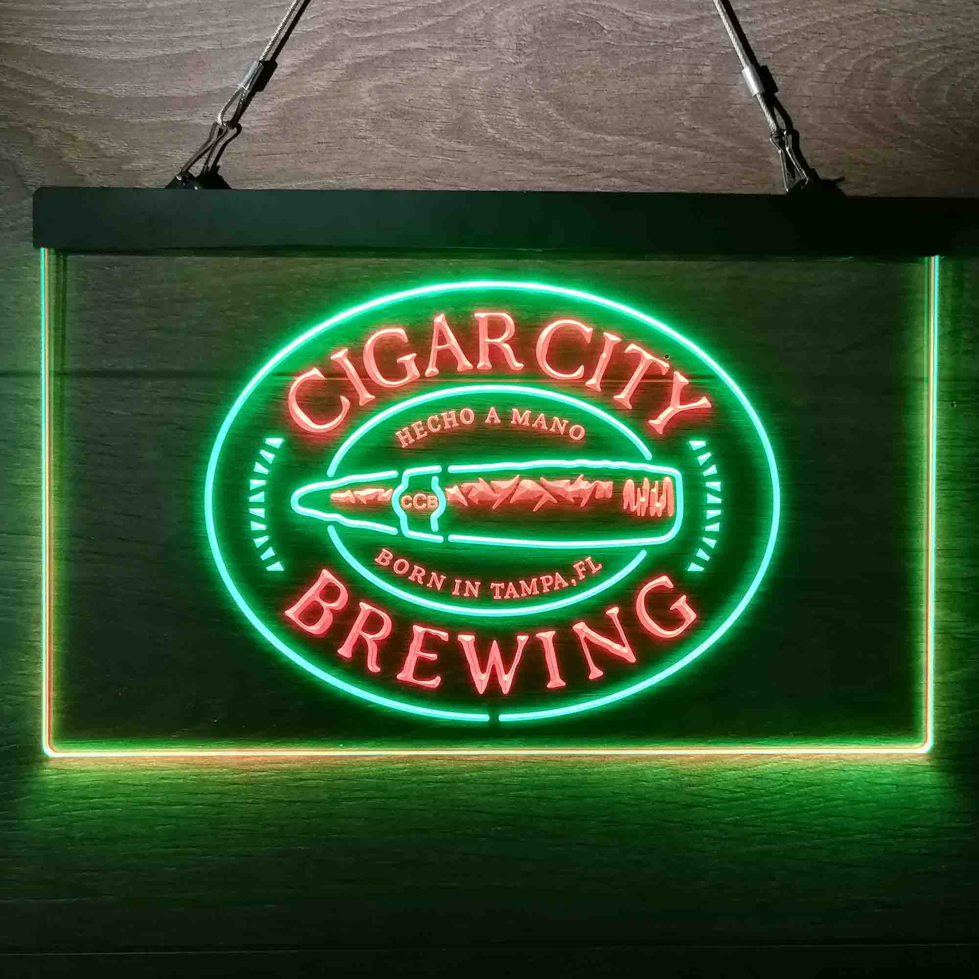 Cigar City Brewing Co. Neon-Like LED Sign