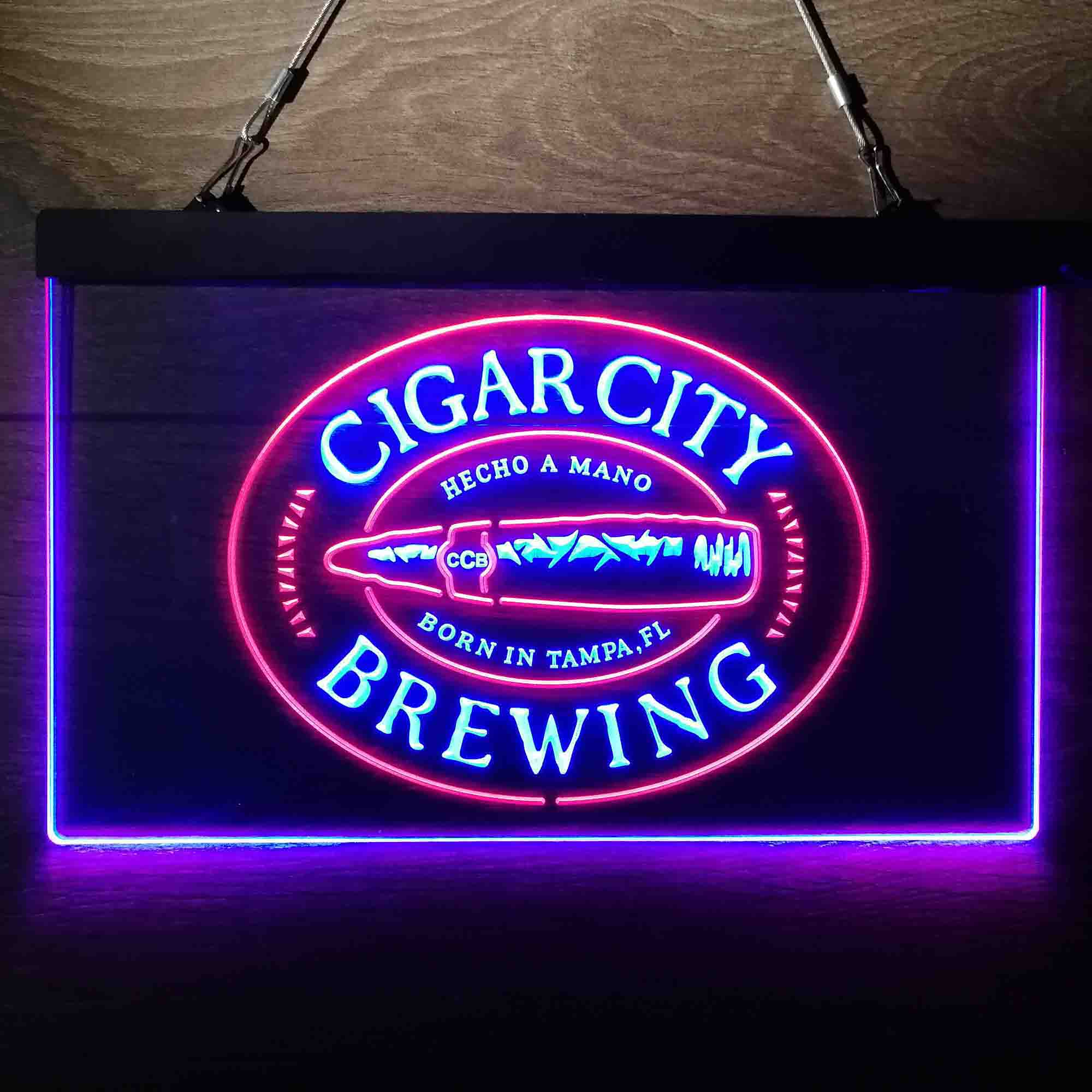 Cigar City Brewing Co. Neon-Like LED Sign - Image 8