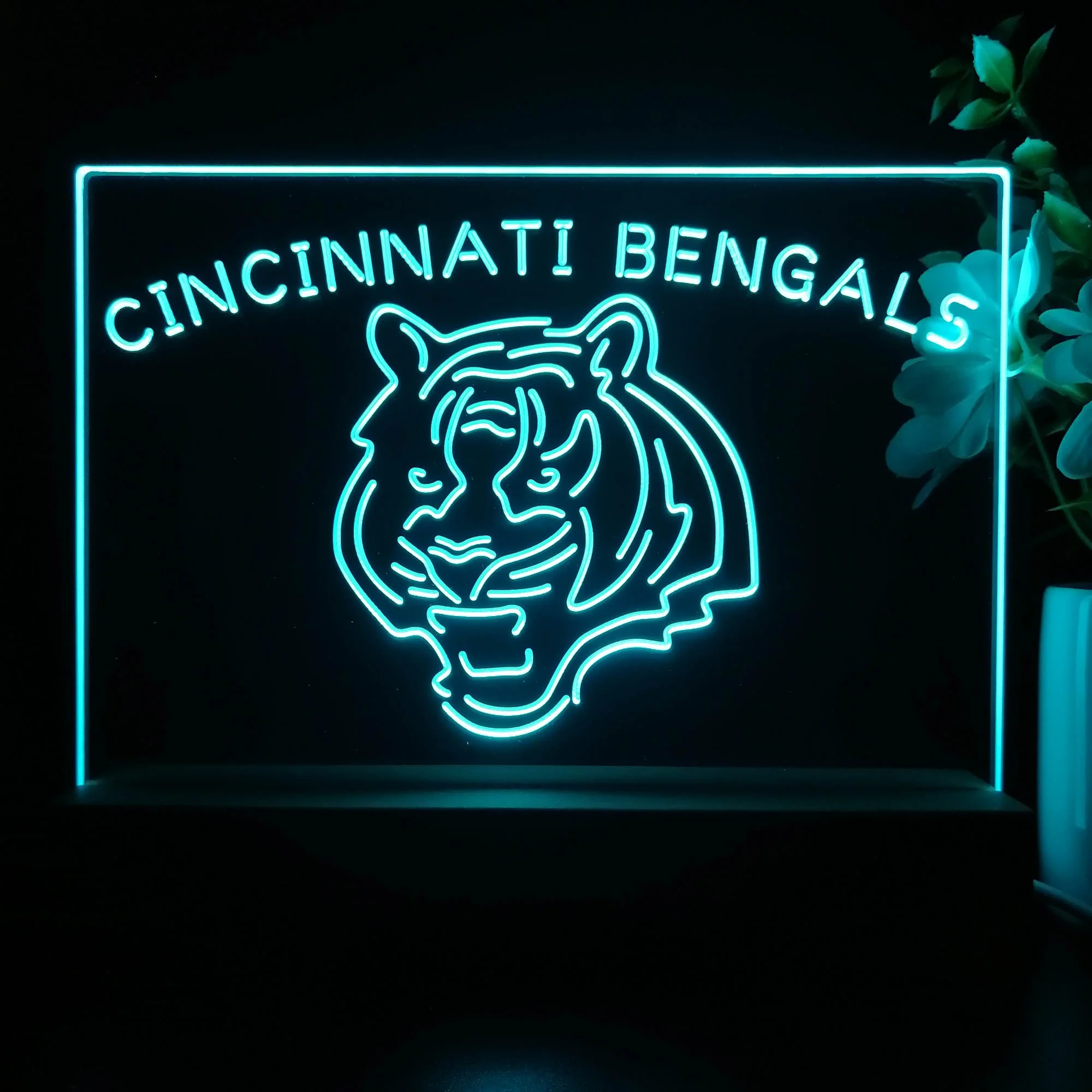 Cincinnati Bengals  Neon Sign Pub Bar Lamp - Image 3