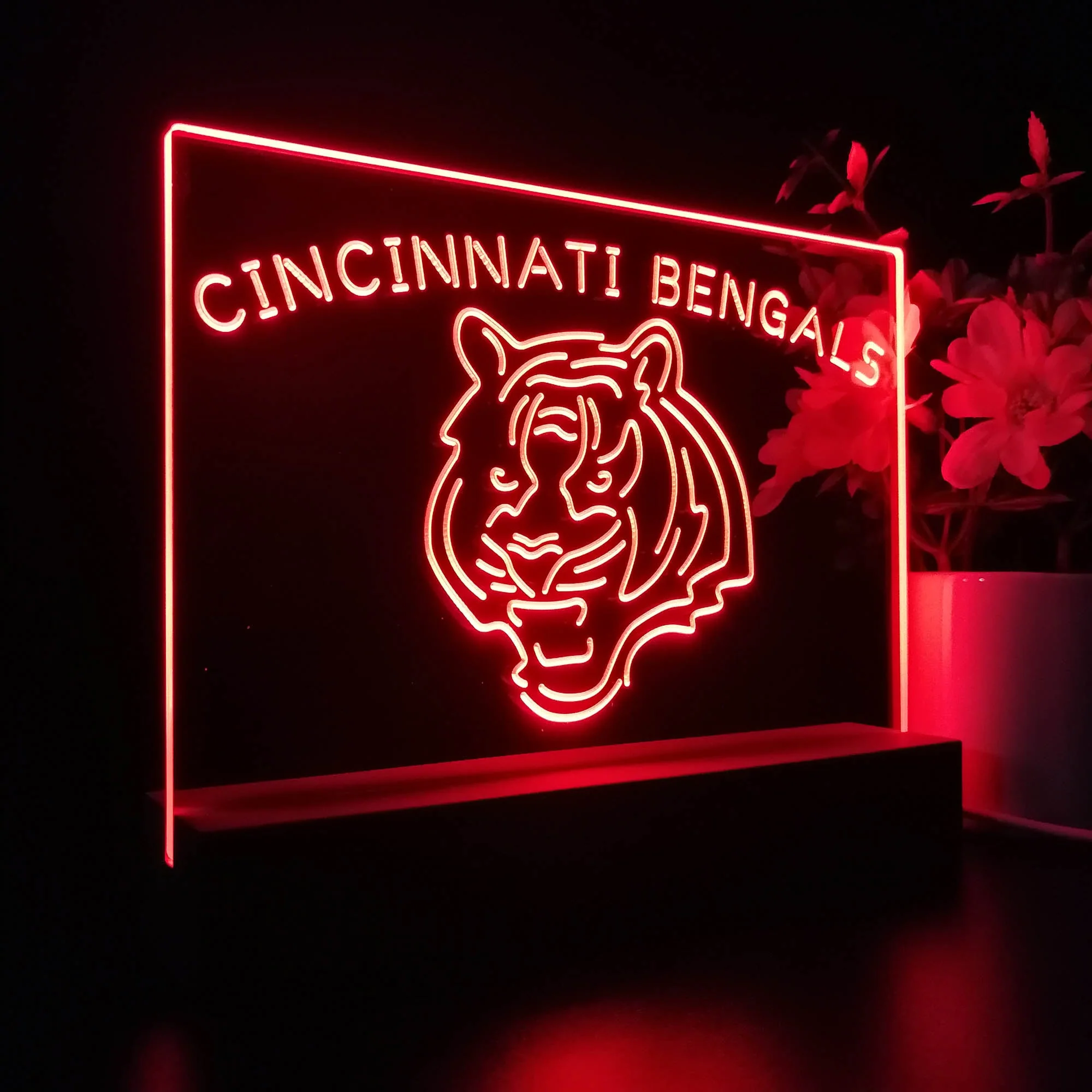 Cincinnati Bengals  Neon Sign Pub Bar Lamp - Image 7
