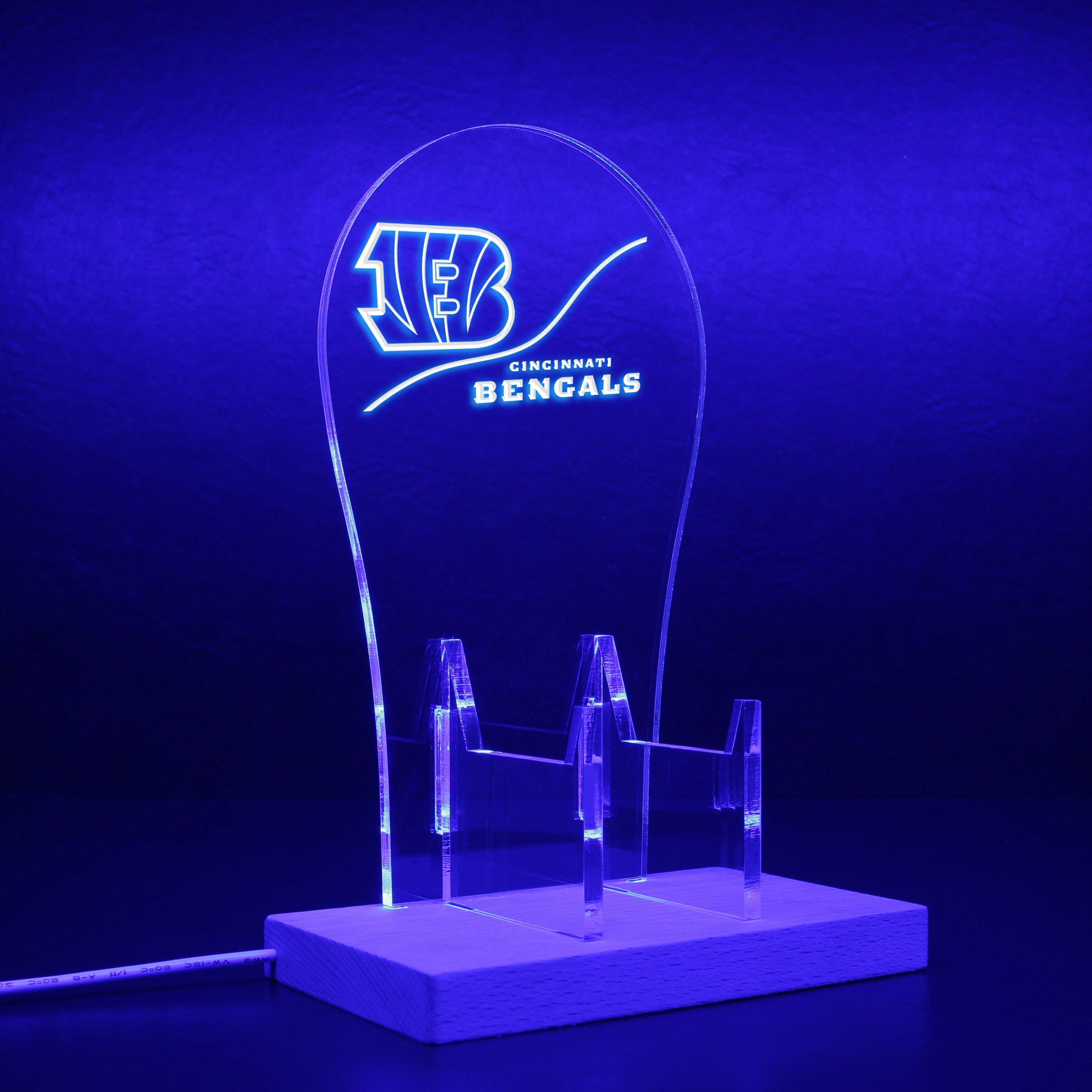 Cincinnati Bengals NFL LED Gaming Headset Controller Stand - Image 9
