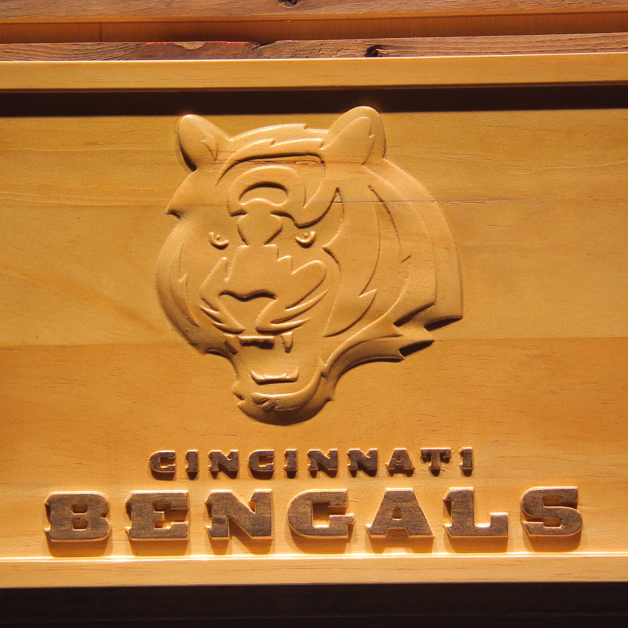 Cincinnati Bengals,nfl 3D Solid Wooden Craving Sign - Image 4