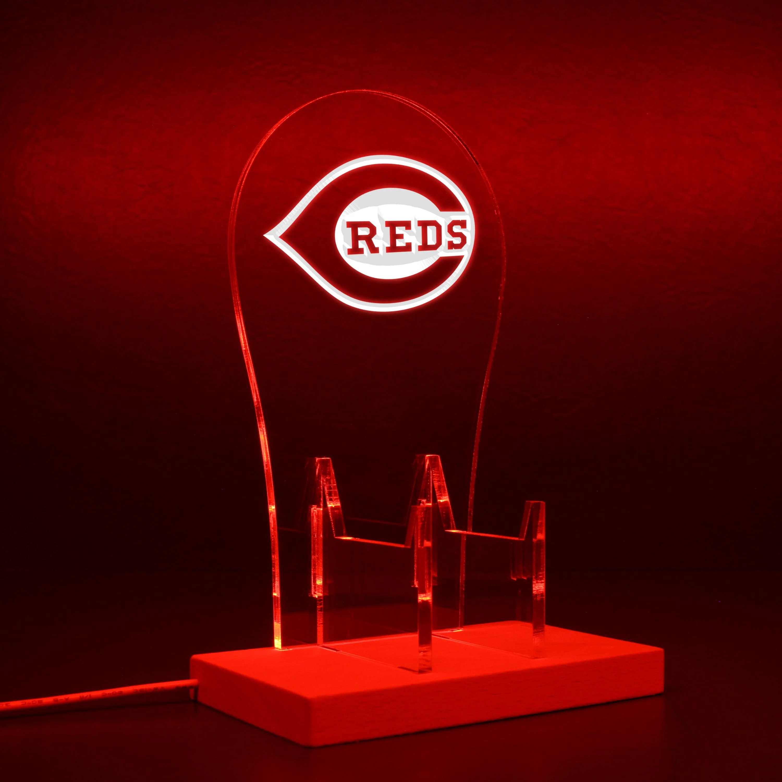 Cincinnati Reds LED Gaming Headset Controller Stand - Image 9