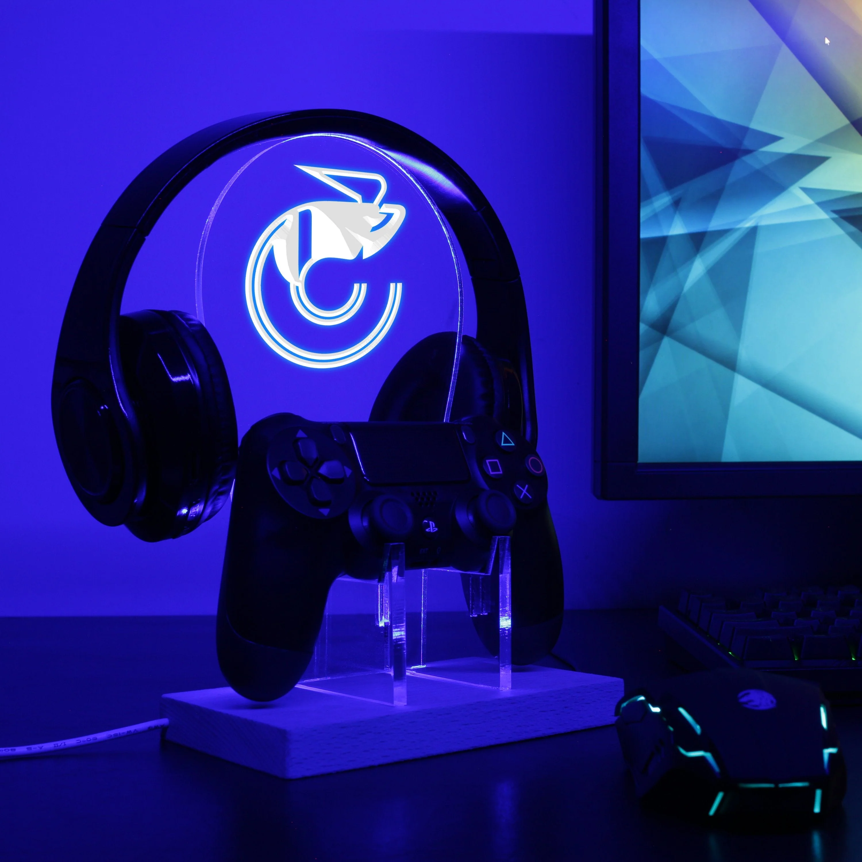 Cincinnati Stingers LED Gaming Headset Controller Stand