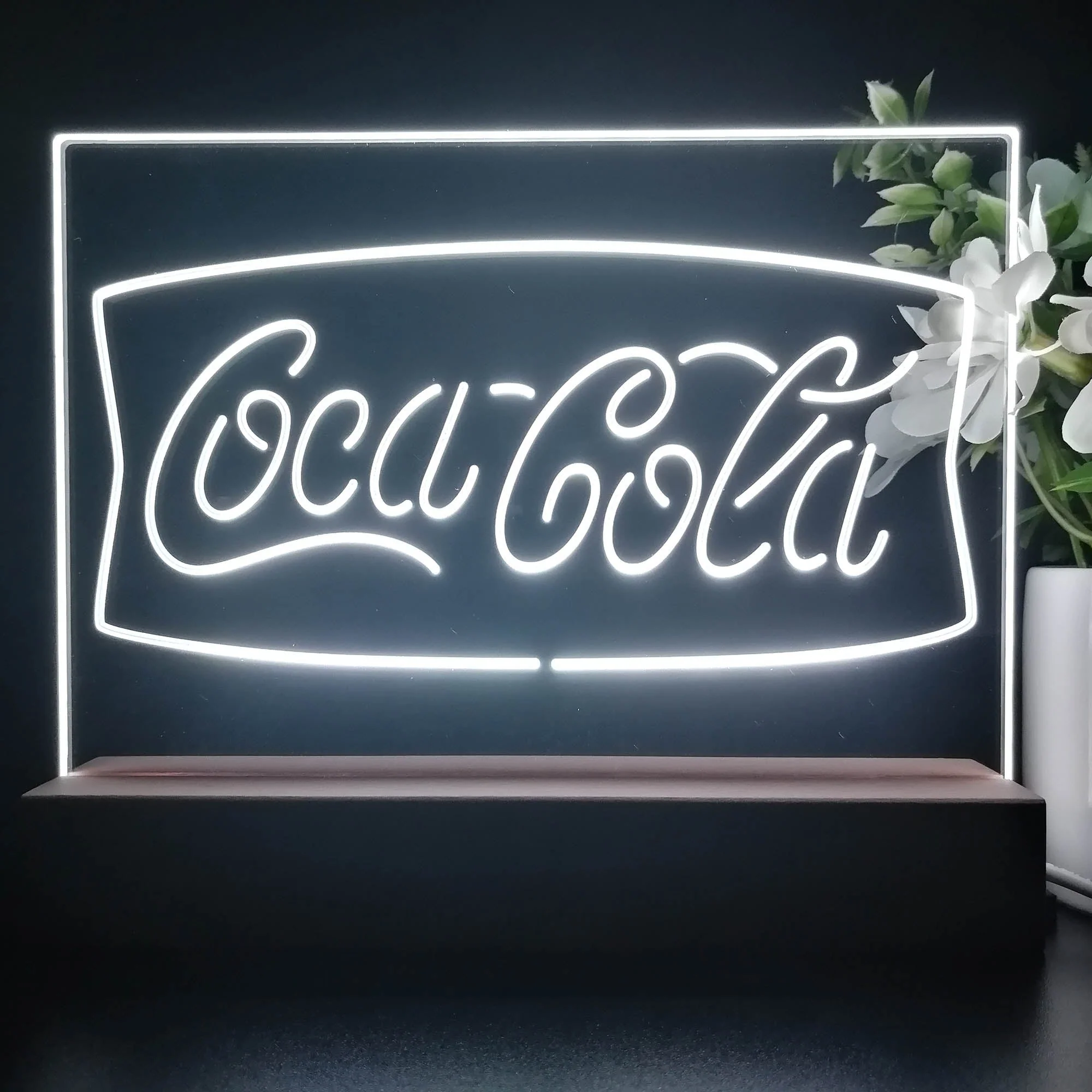 Classic Coca Cola Neon Sign Pub Bar Lamp - Image 2