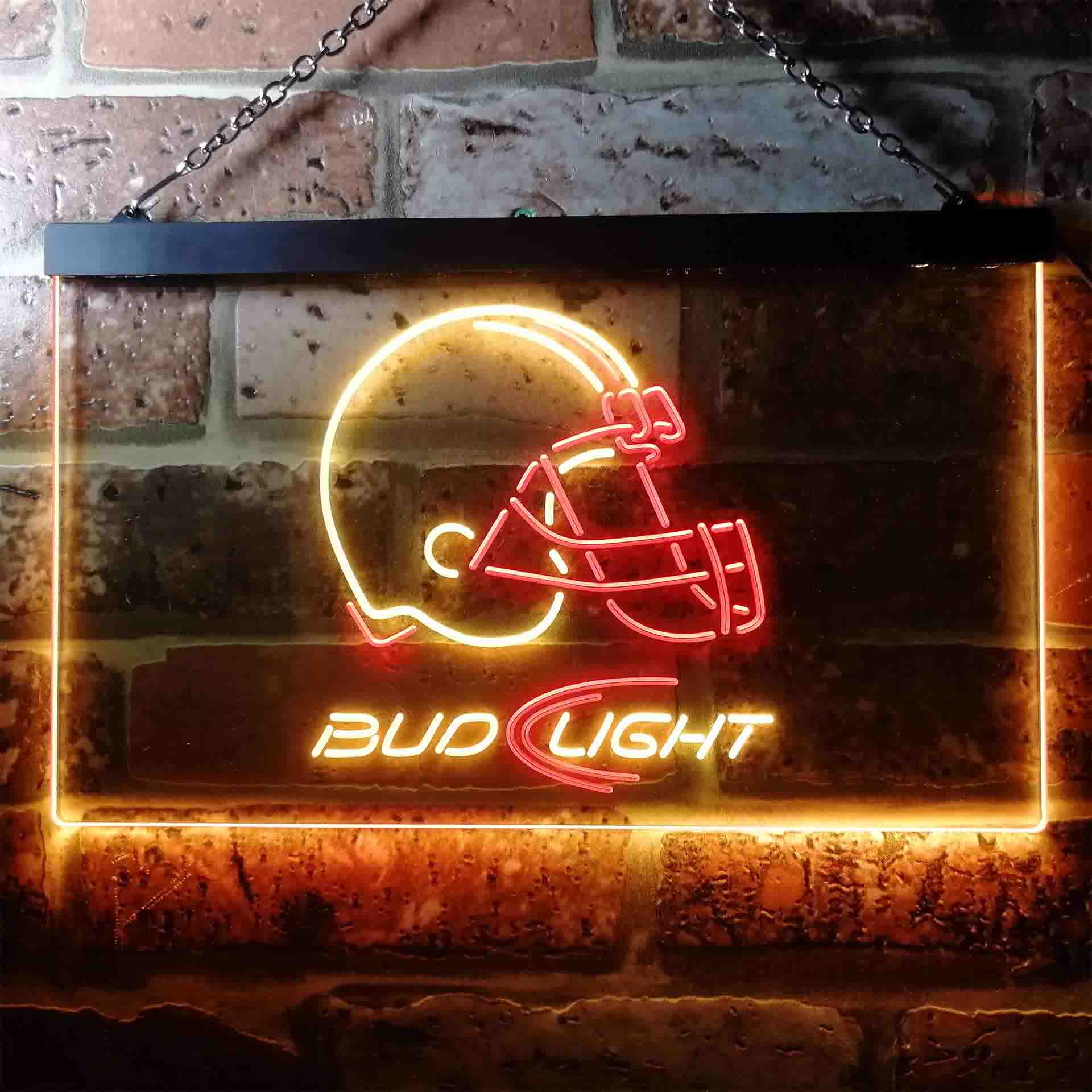 Cleveland Browns Bud Light Neon-Like LED Sign - Image 6