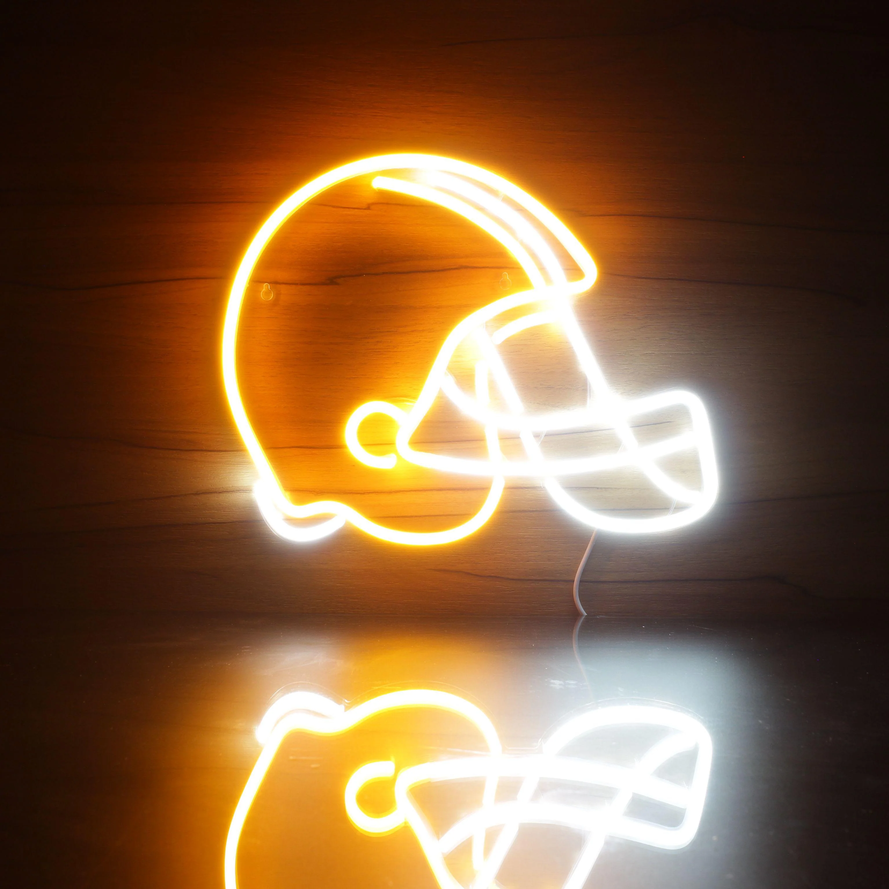 Cleveland Browns Collectibles Helmet Neon Flex LED Sign