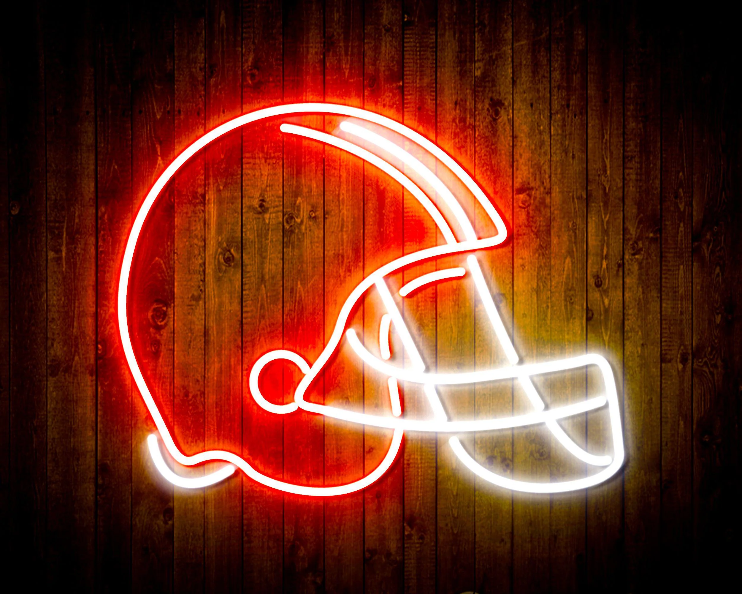 Cleveland Browns Collectibles Helmet Neon Flex LED Sign - Image 9