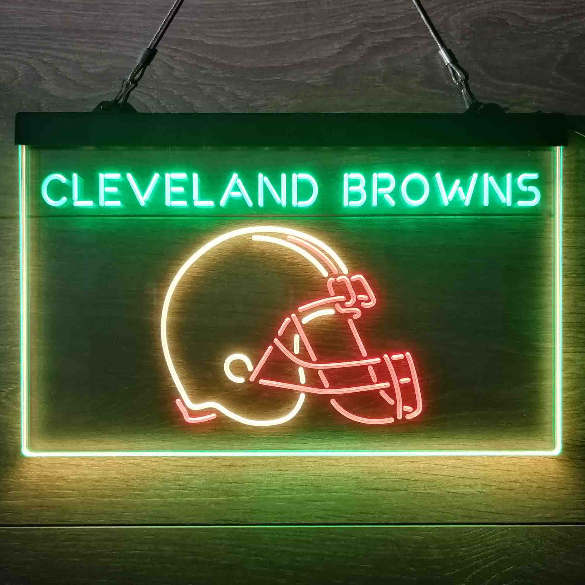 Cleveland Browns Neon 3-Color LED Sign - Image 11