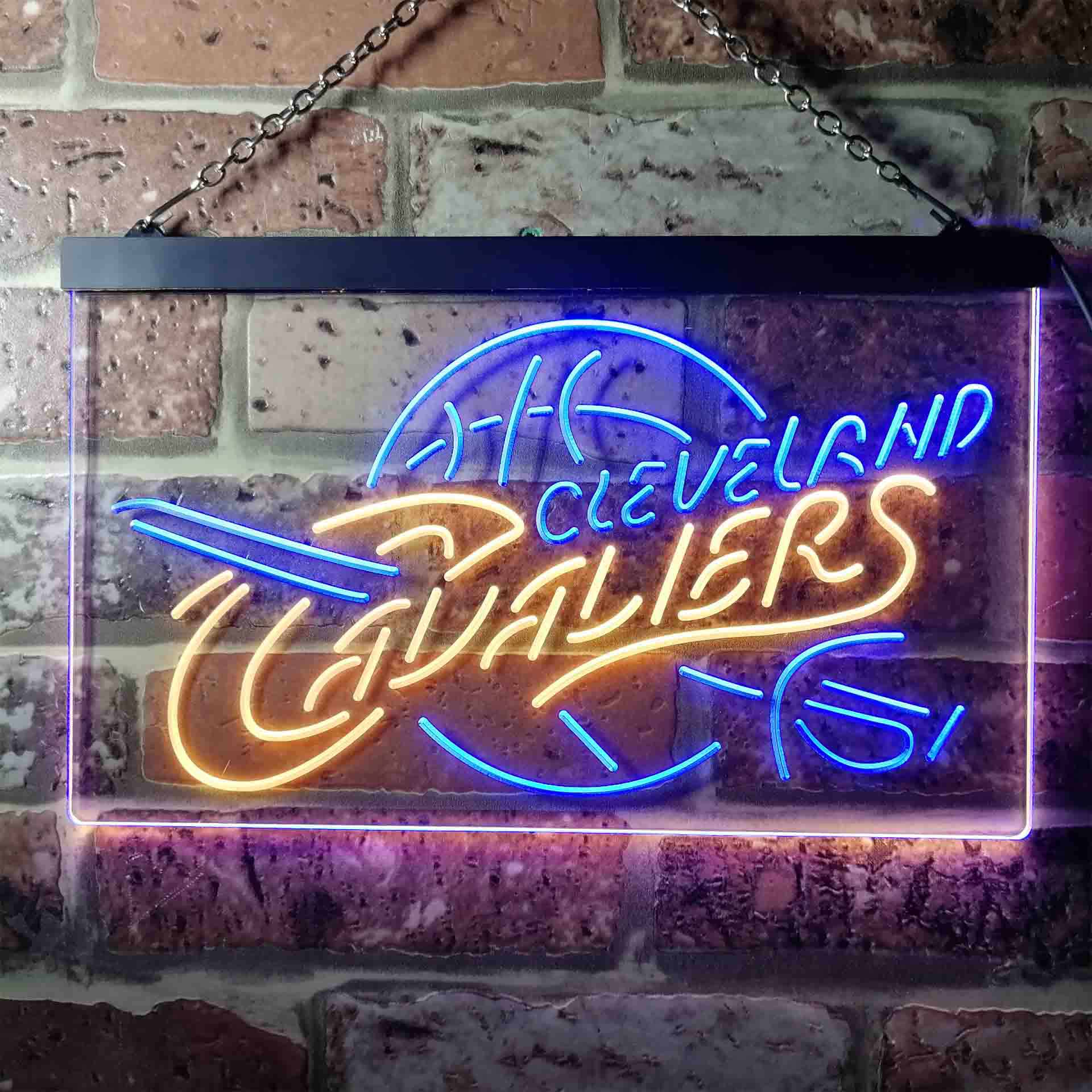 Cleveland Cavaliers Baseketball Neon-Like LED Sign - Image 11