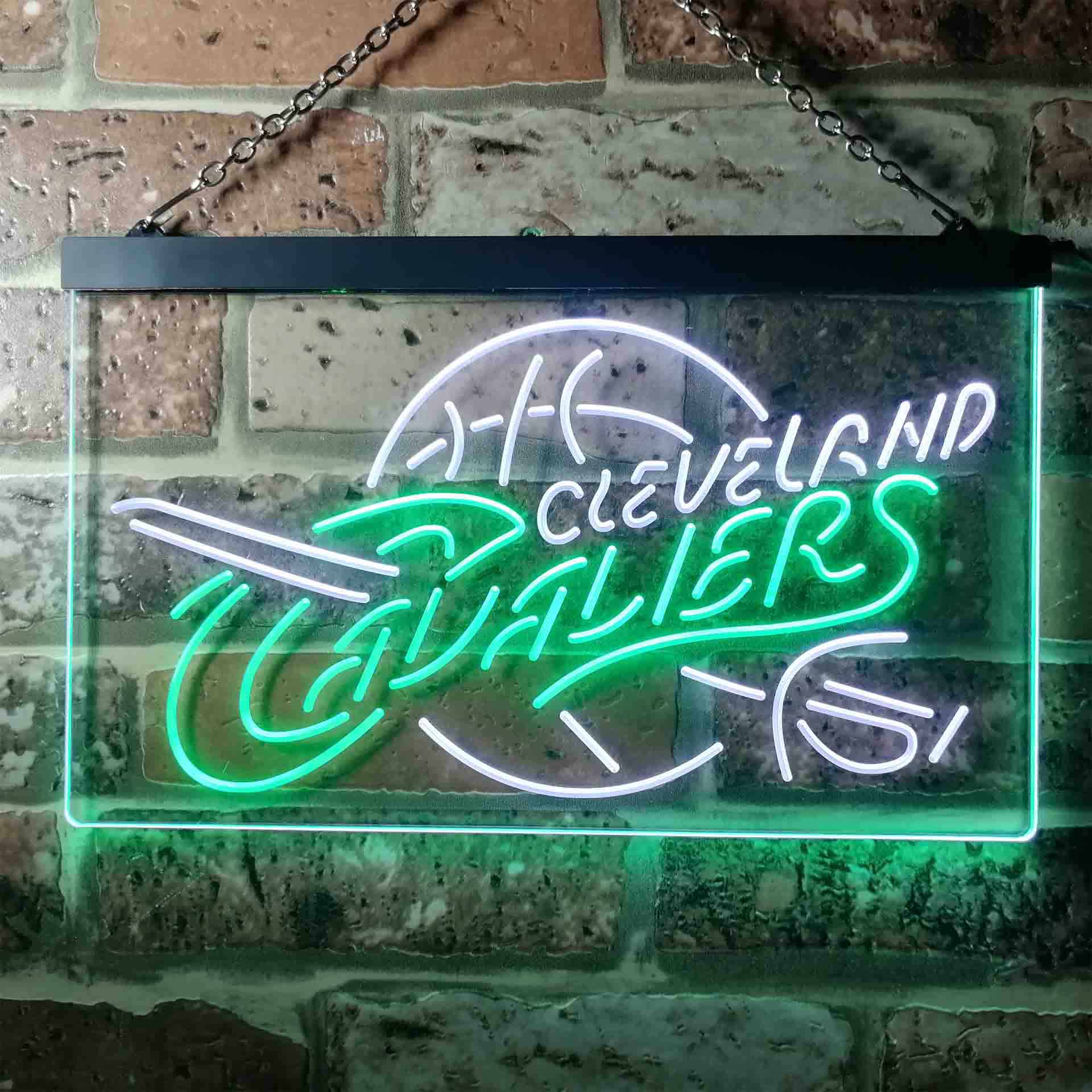 Cleveland Cavaliers Baseketball Neon-Like LED Sign - Image 4