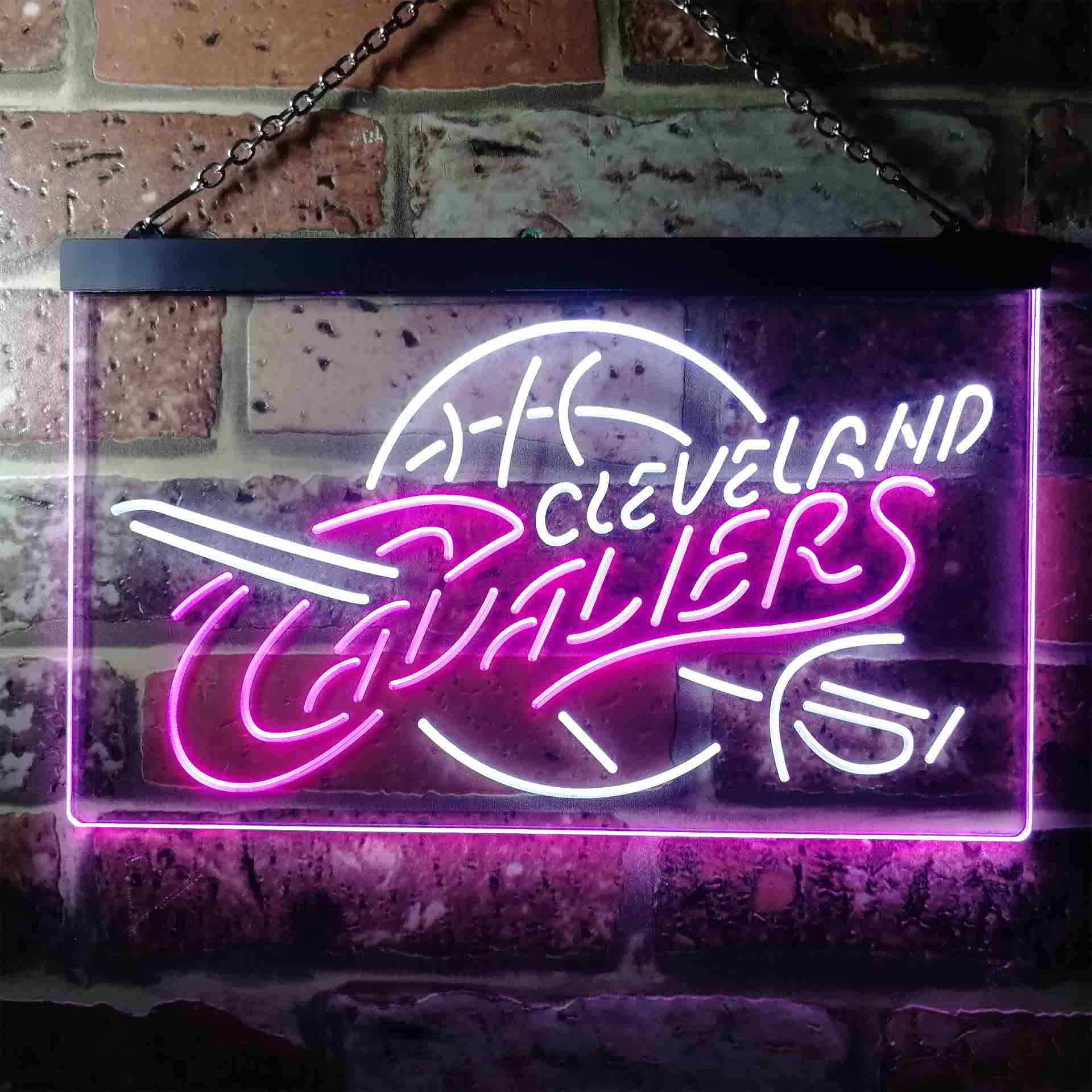 Cleveland Cavaliers Baseketball Neon-Like LED Sign - Image 8