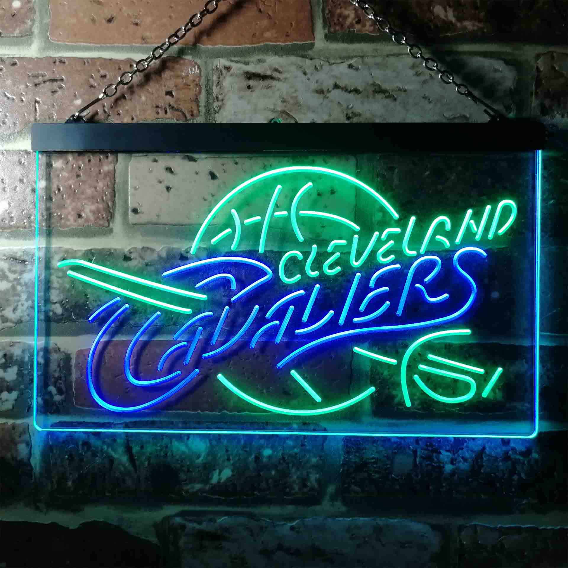 Cleveland Cavaliers Baseketball Neon-Like LED Sign - Image 9