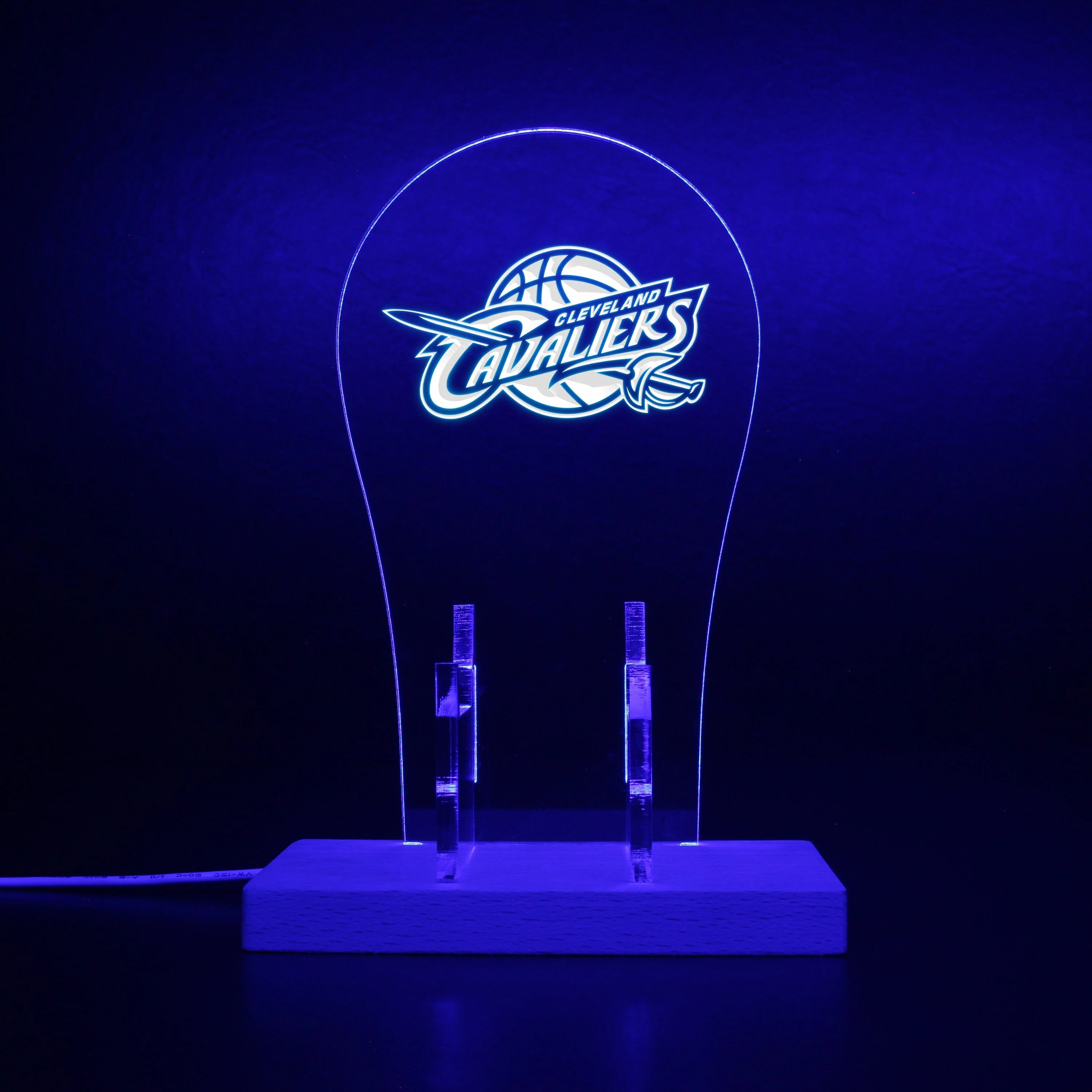 Cleveland Cavaliers LED Gaming Headset Controller Stand - Image 5