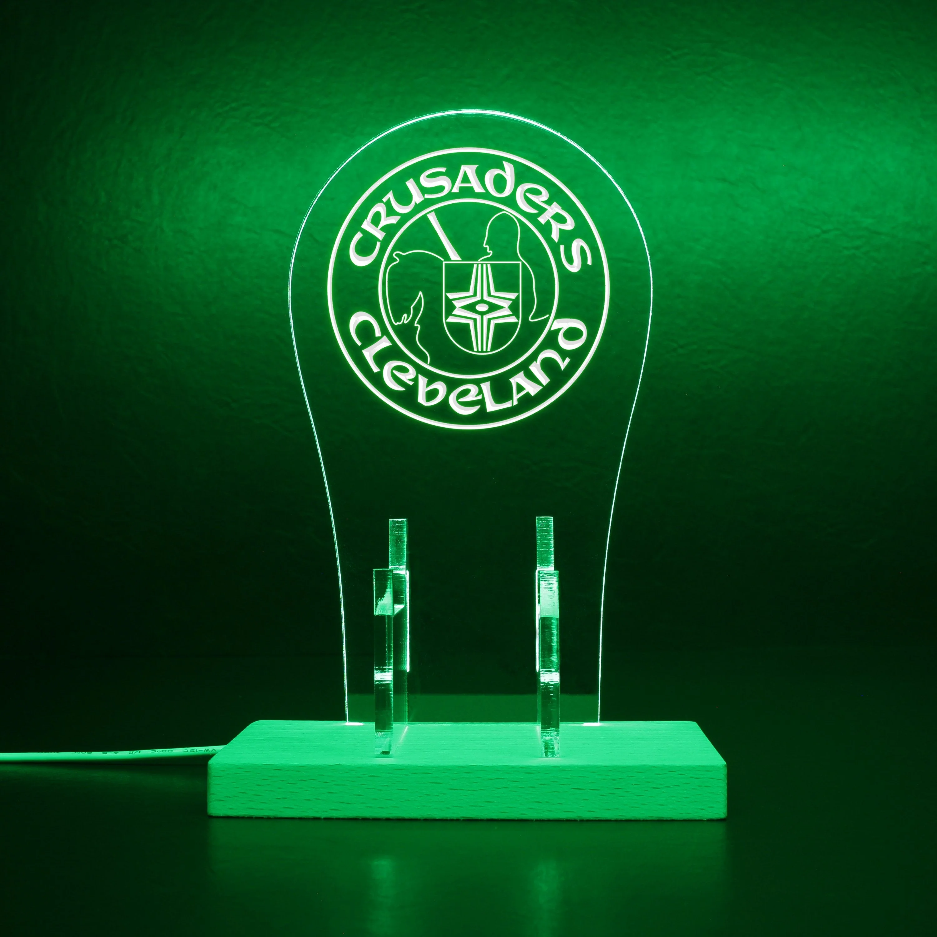 Cleveland Crusaders LED Gaming Headset Controller Stand - Image 7