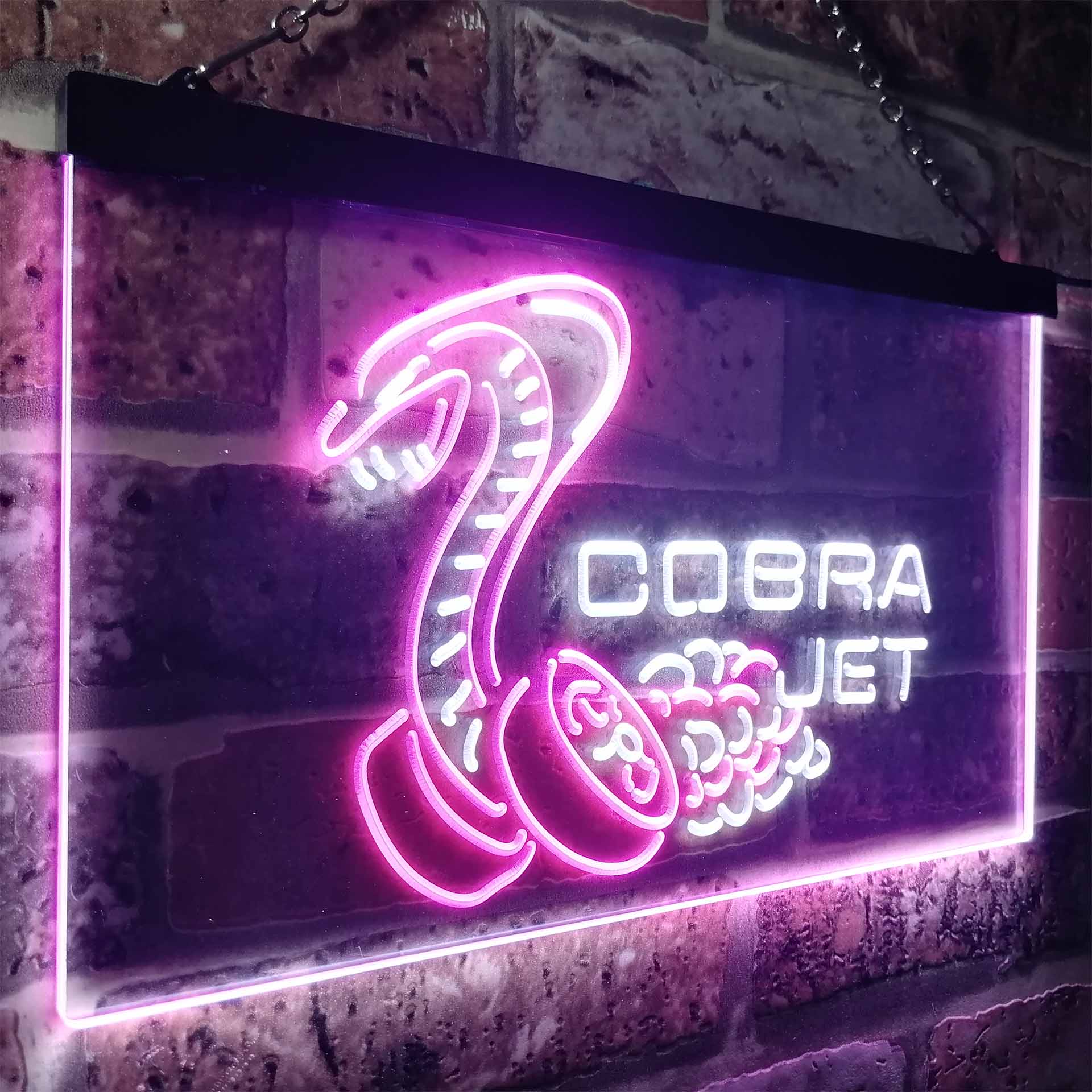Cobra Jet Car Neon-Like LED Sign - Image 16