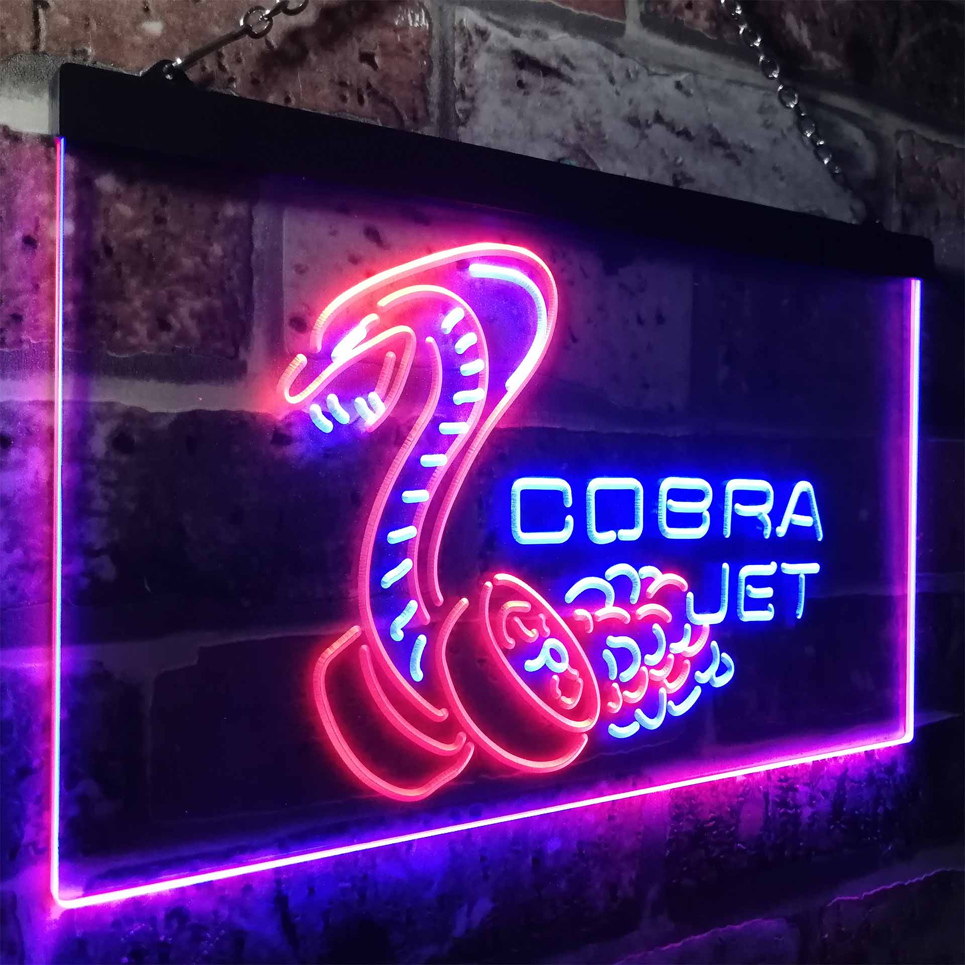 Cobra Jet Car Neon-Like LED Sign - Image 19