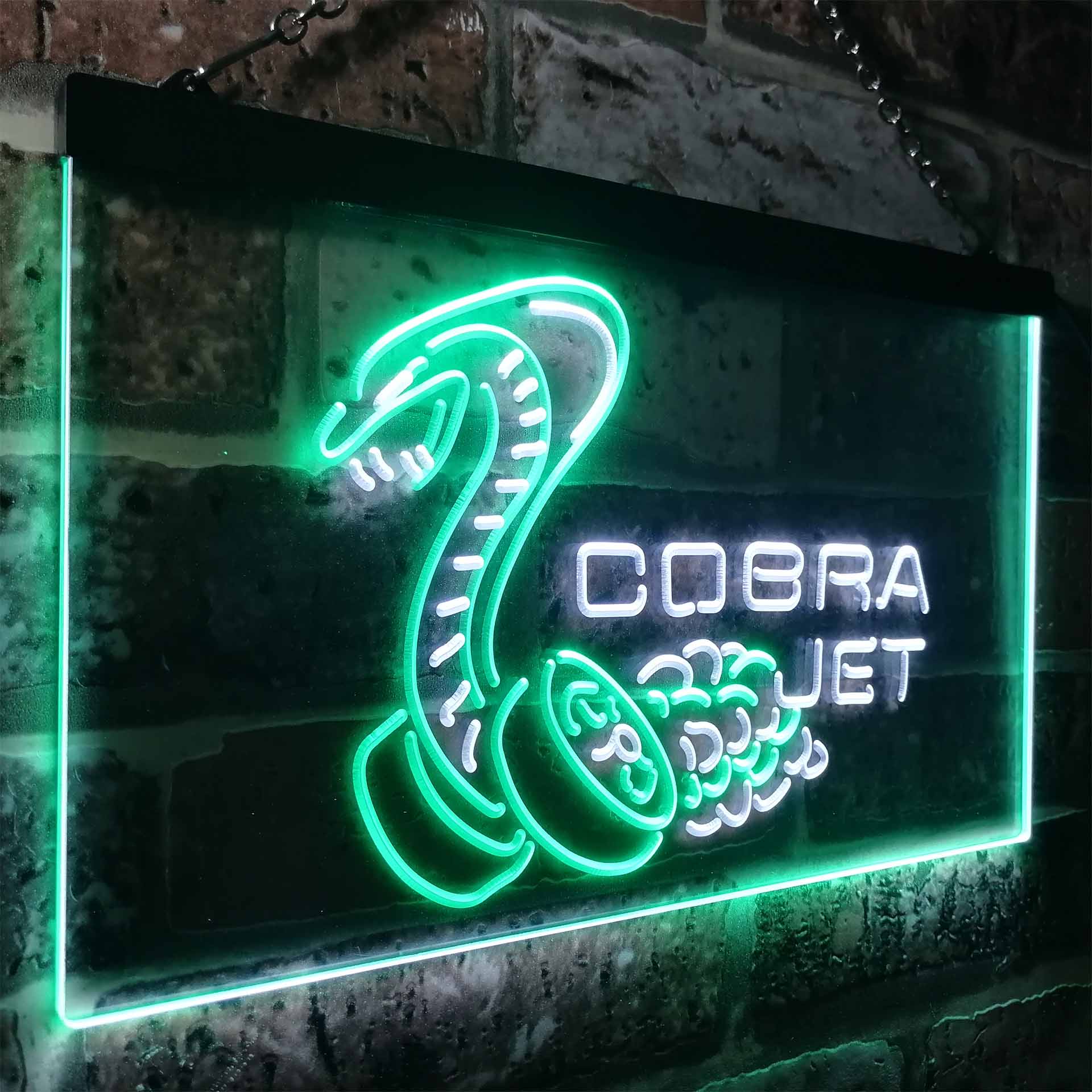 Cobra Jet Car Neon-Like LED Sign - Image 26