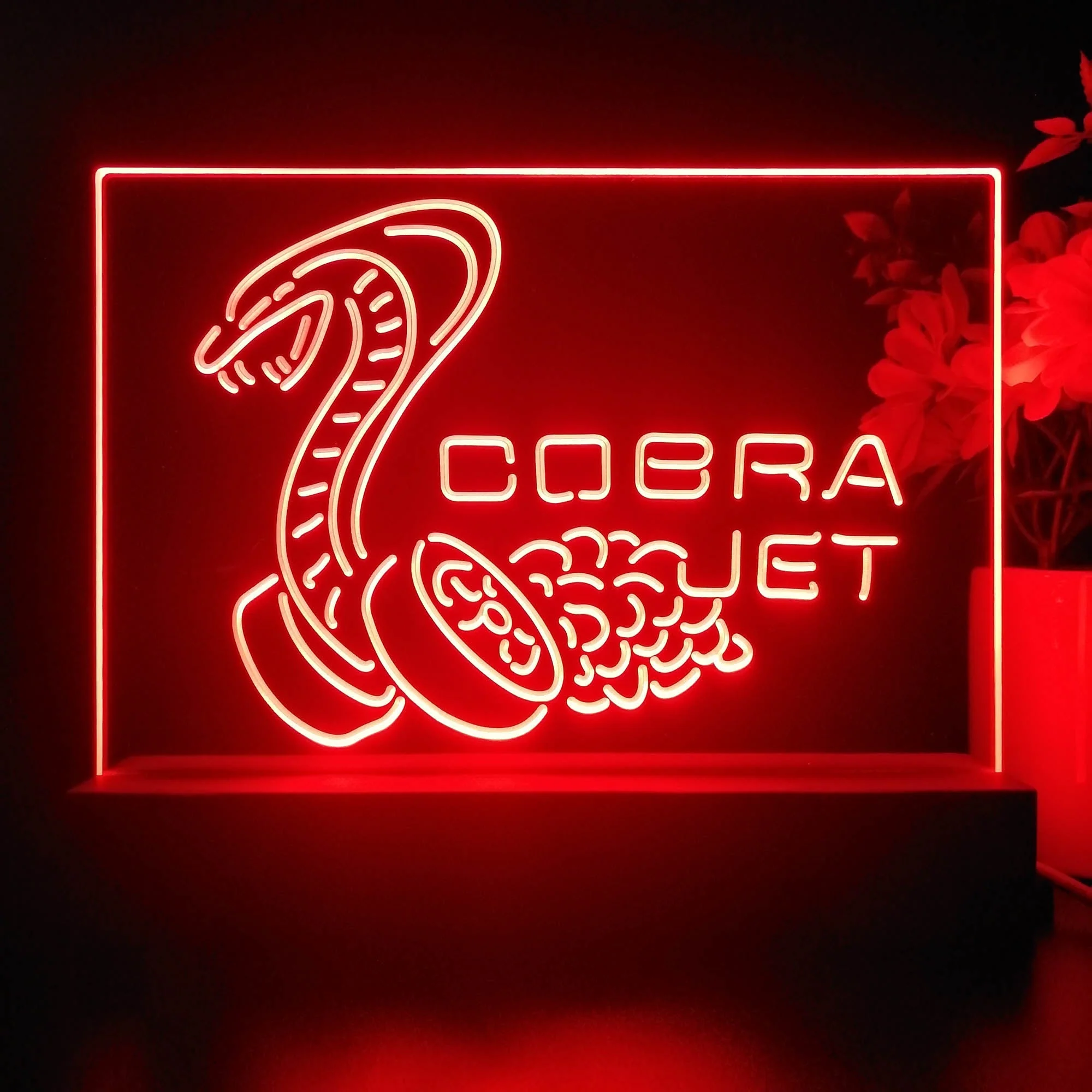 Cobra Jet Car 3D Illusion Night Light Desk Lamp - Image 4