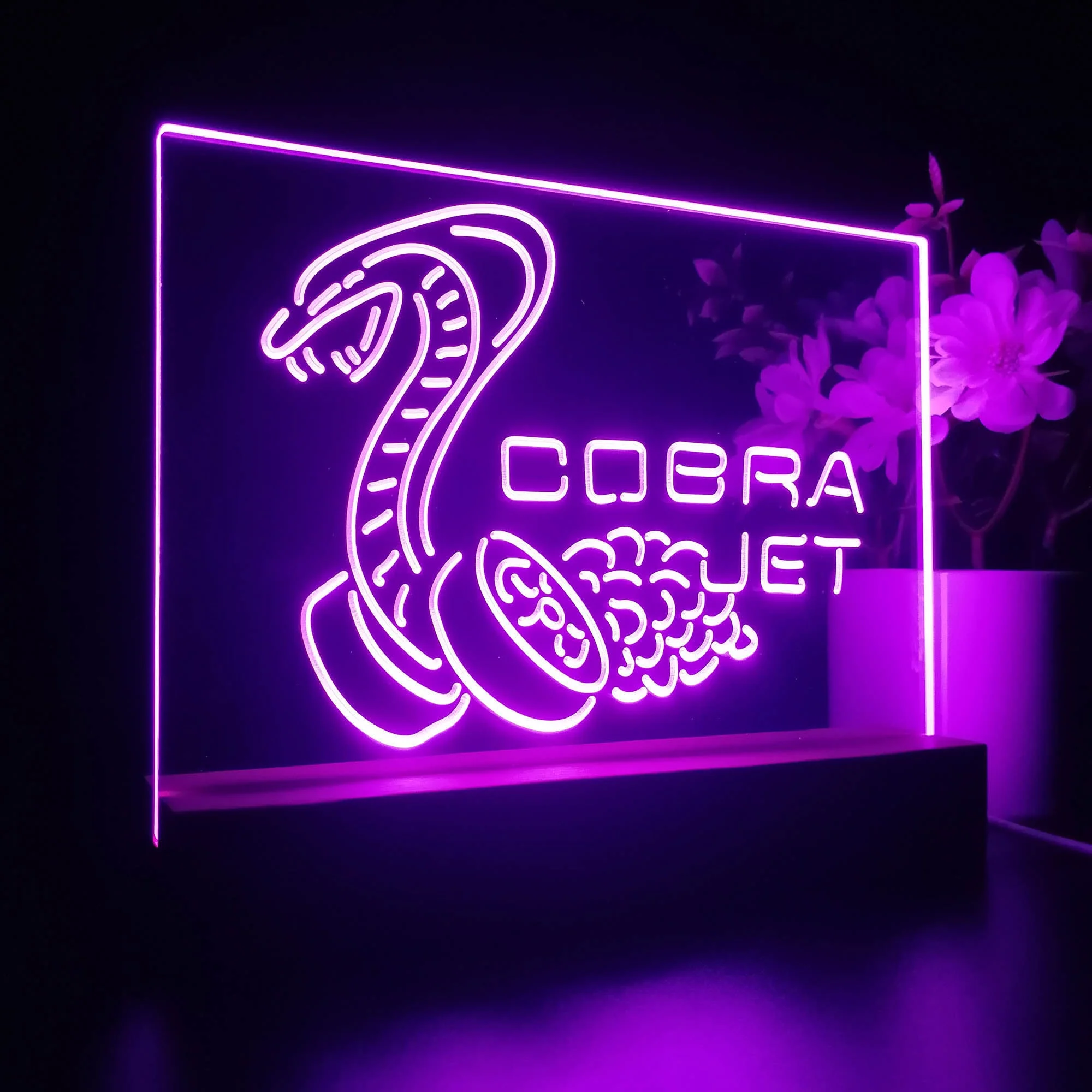 Cobra Jet Car 3D Illusion Night Light Desk Lamp - Image 6