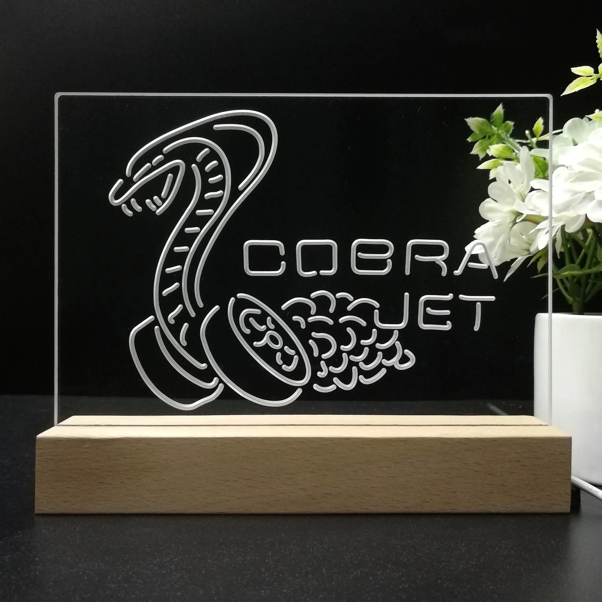 Cobra Jet Car 3D Illusion Night Light Desk Lamp - Image 8