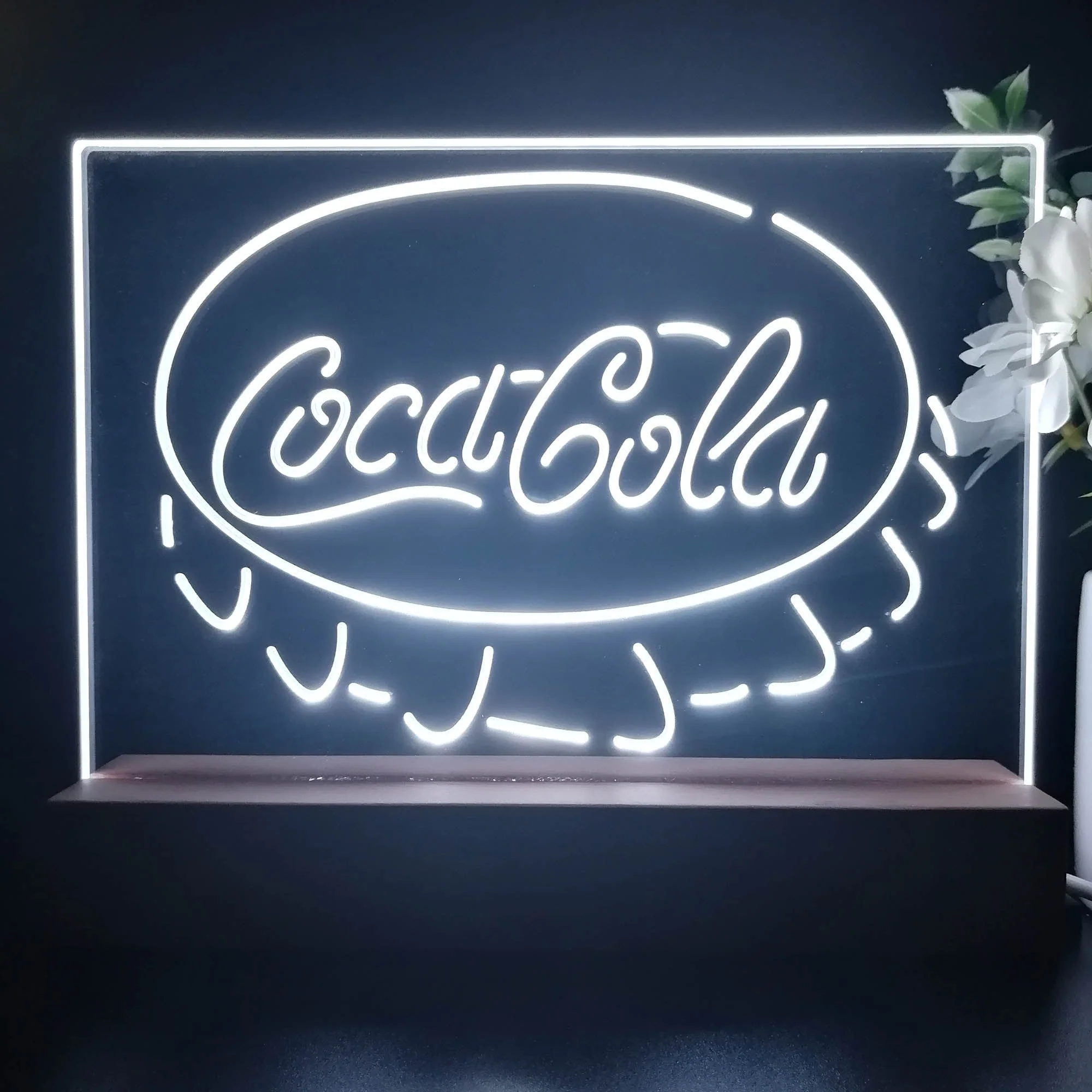 Coca Cola Bottle Cap Bar Neon Sign Pub Bar Lamp - Image 2