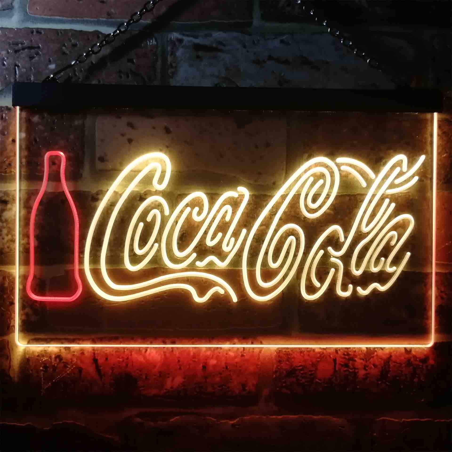 Coca Cola Bottle Home Bar Neon Light LED Sign - Image 11