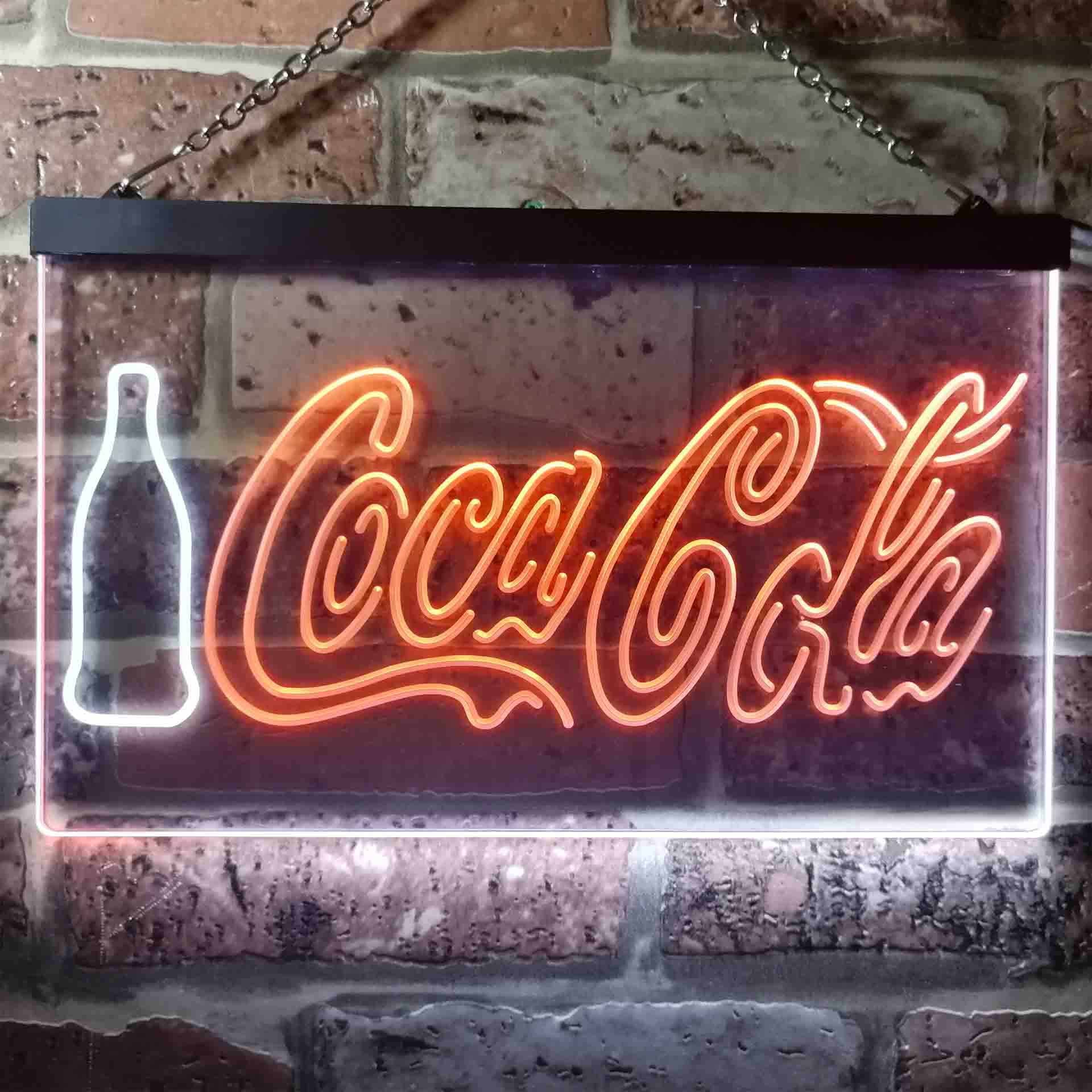 Coca Cola Bottle Home Bar Neon Light LED Sign - Image 8