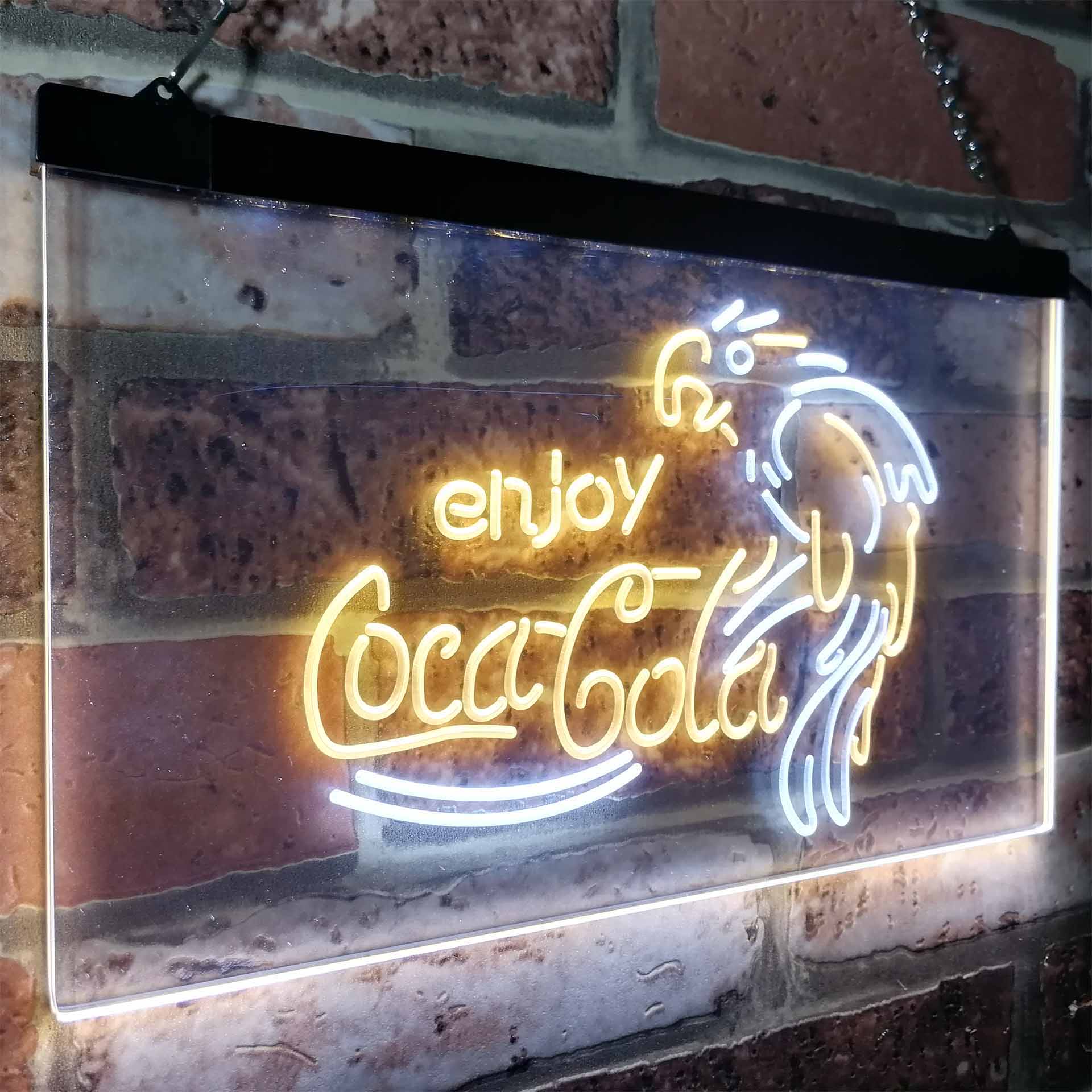 Coca Cola Classic Logo Bar Neon-Like LED Sign - Image 14