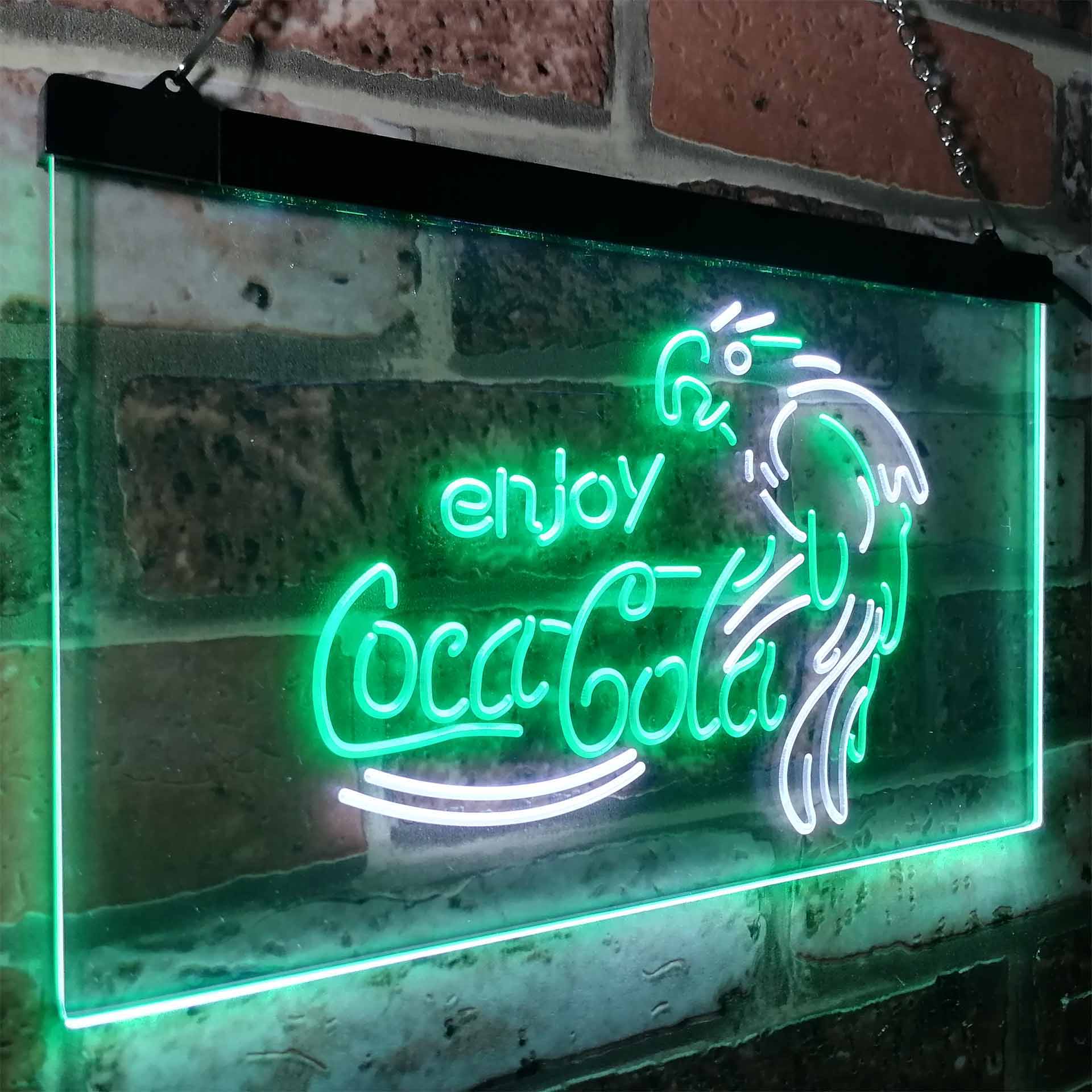 Coca Cola Classic Logo Bar Neon-Like LED Sign - Image 25