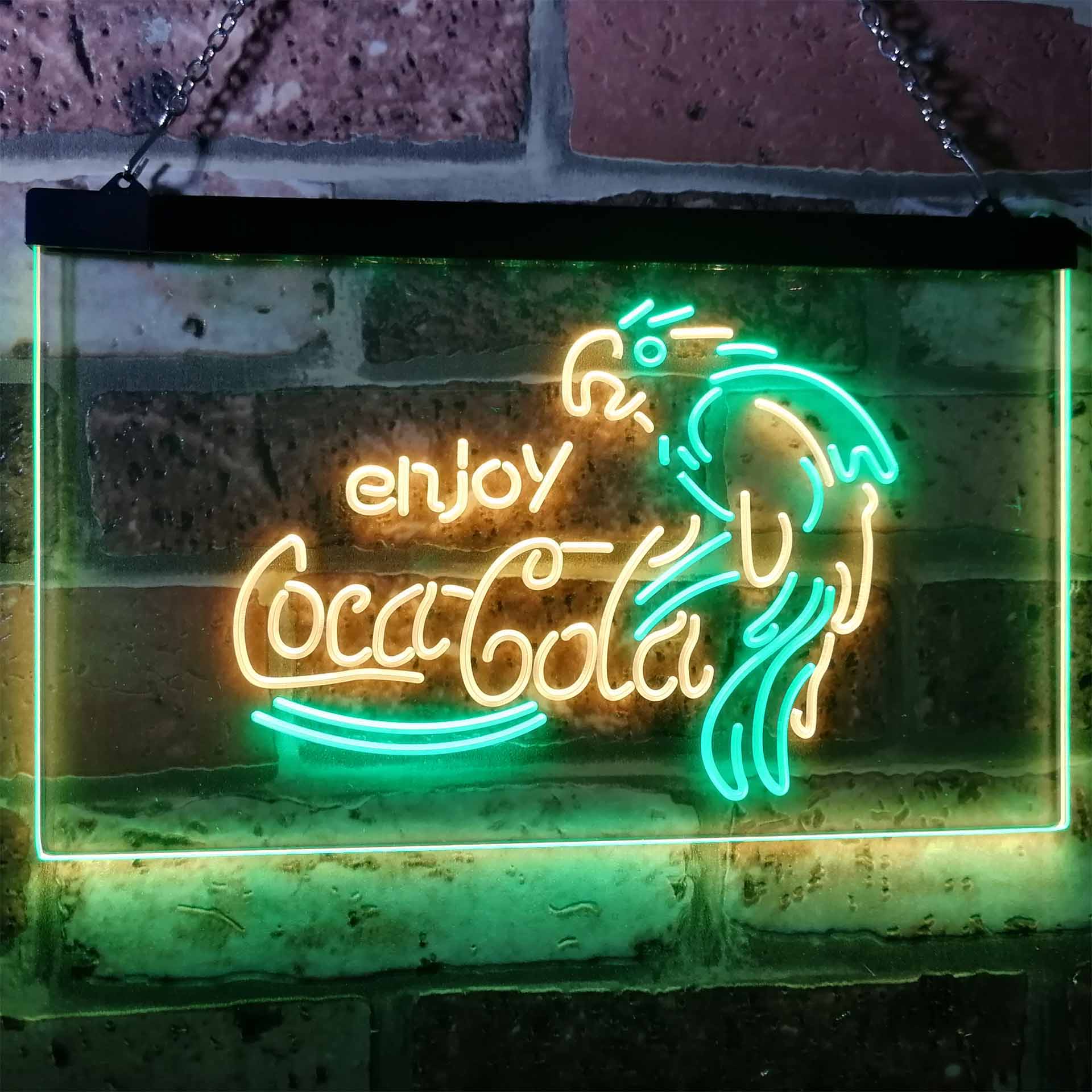 Coca Cola Classic Logo Bar Neon-Like LED Sign - Image 4