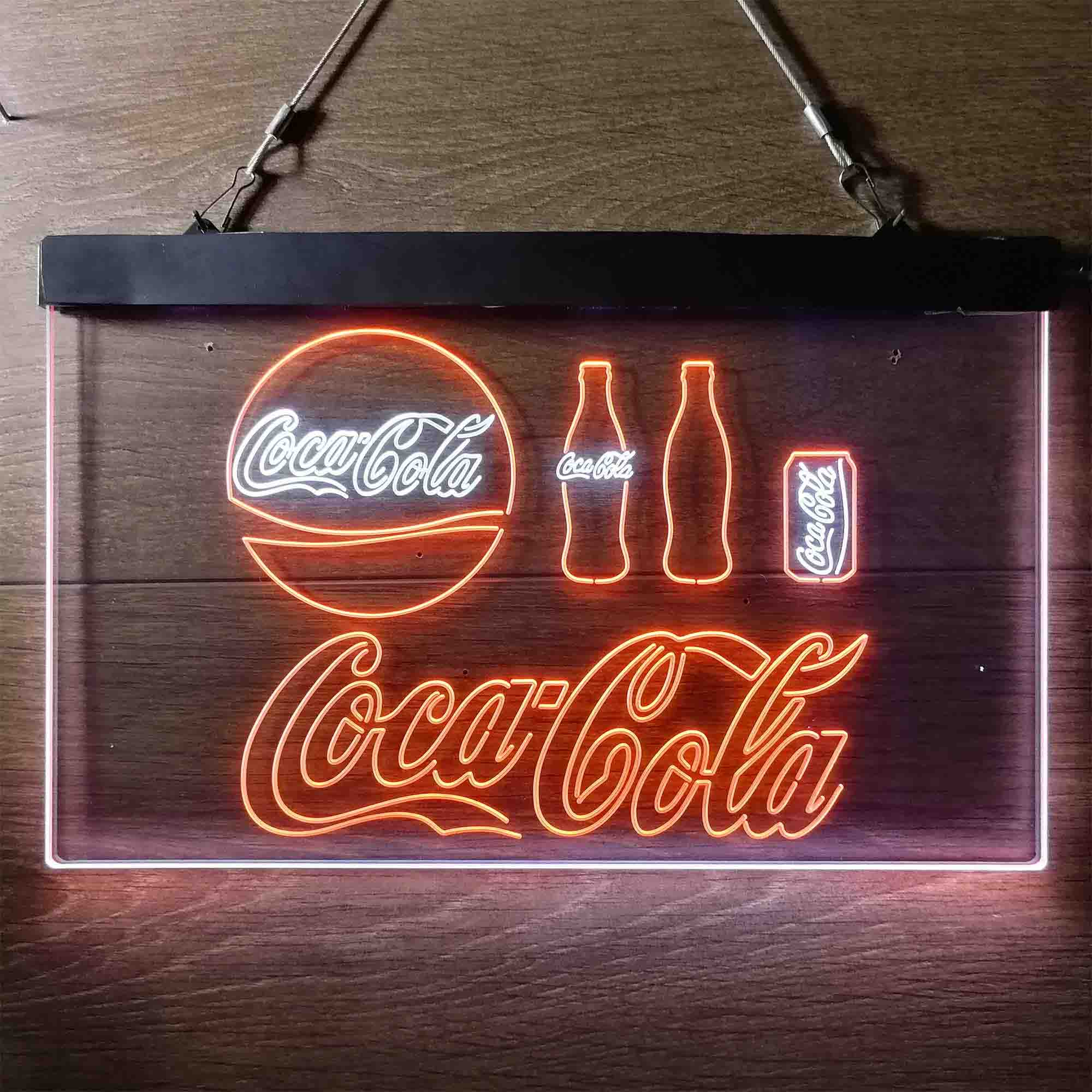 Coca Cola Collection Logo Home Bar Neon Light LED Sign - Image 4