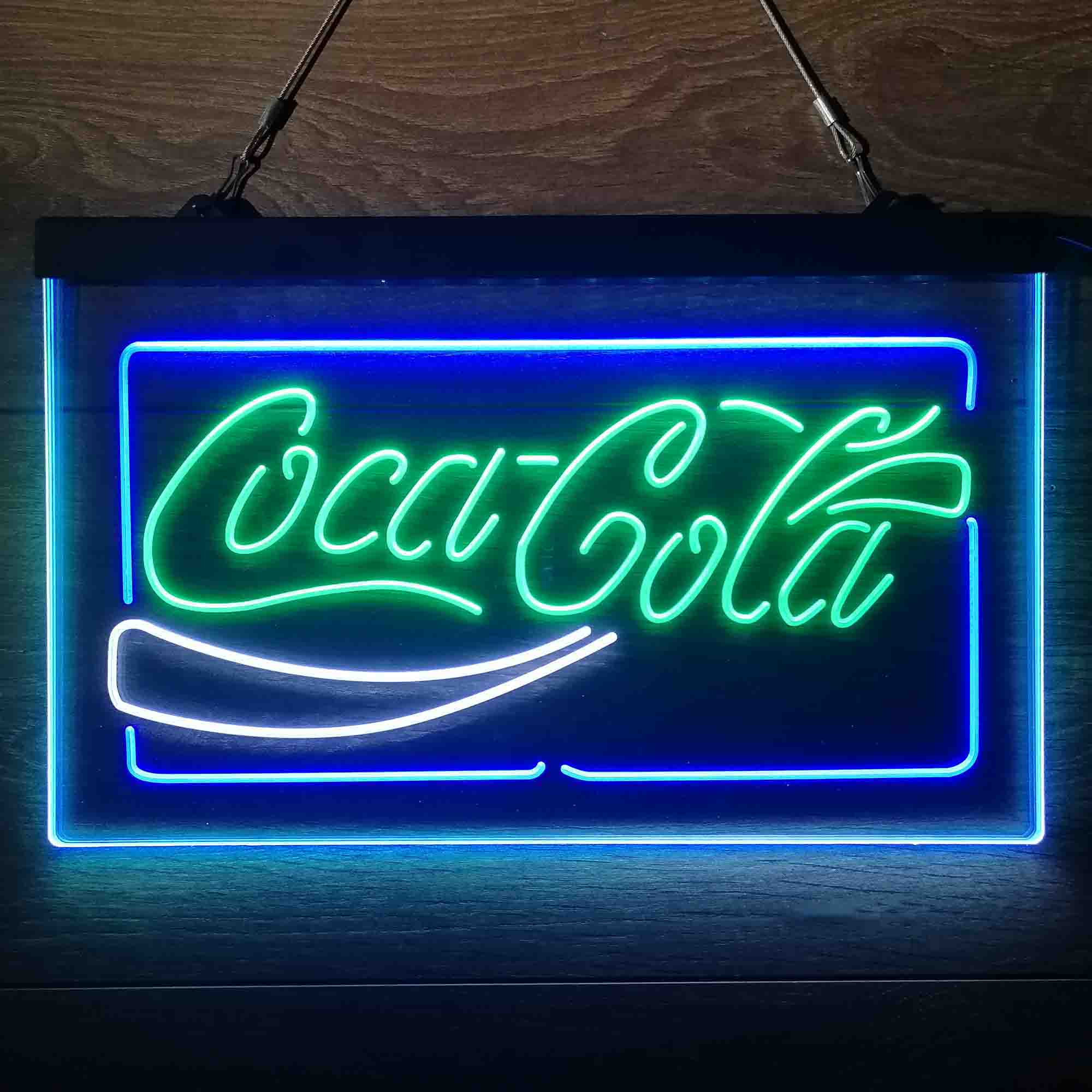 Coca Cola Neon 3-Color LED Sign - Image 2
