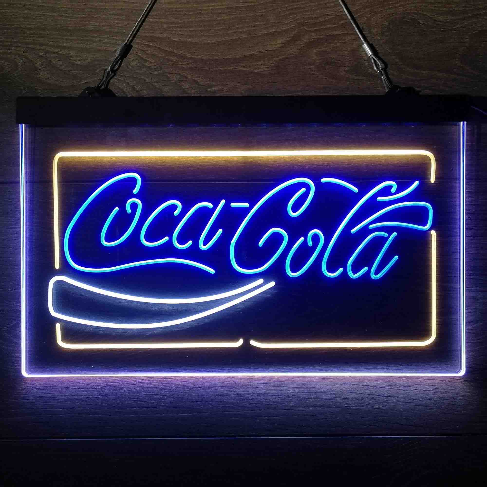Coca Cola Neon 3-Color LED Sign - Image 6