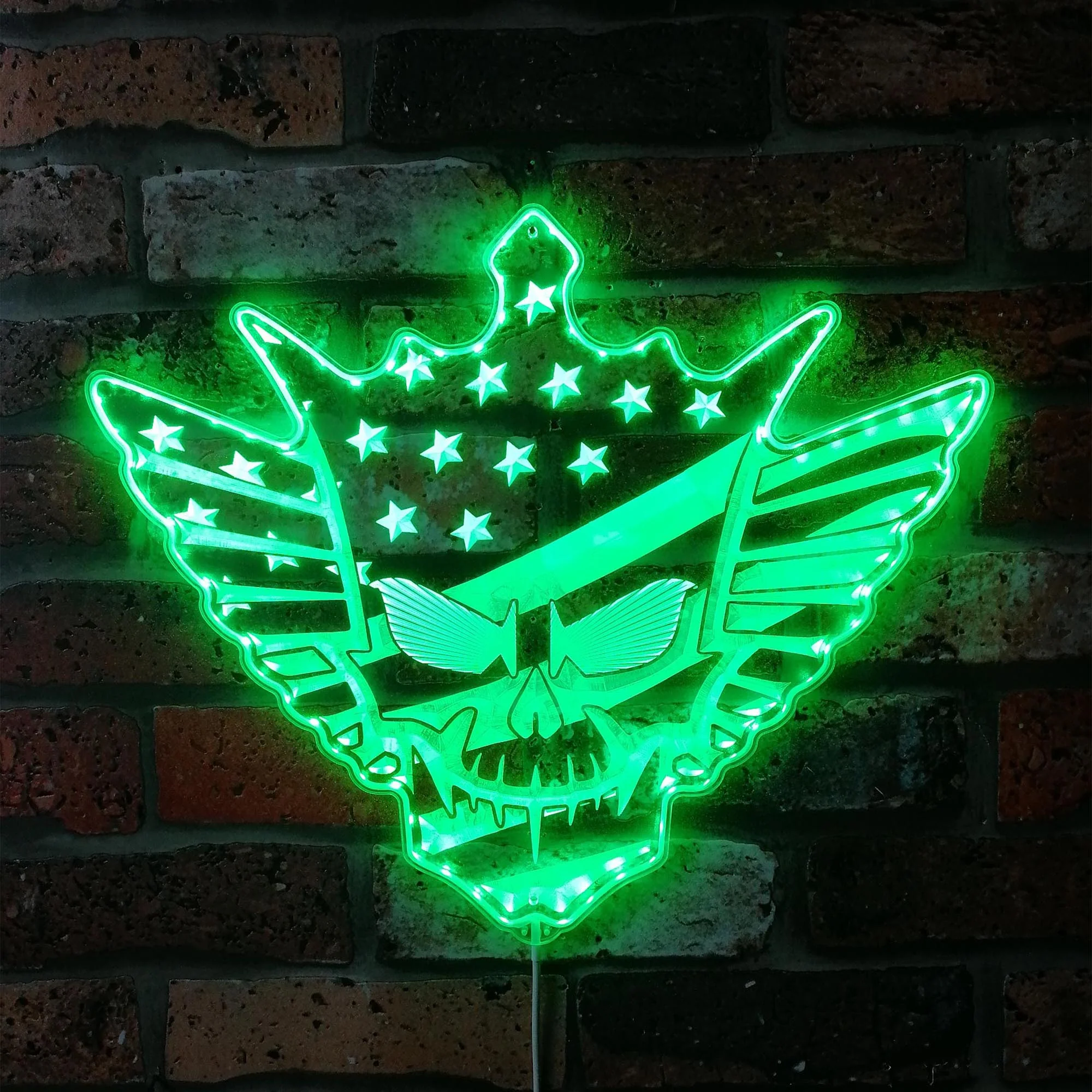 Cody Rhodes WWE Neon LED Sign with Dynamic RGB Colors - Image 7