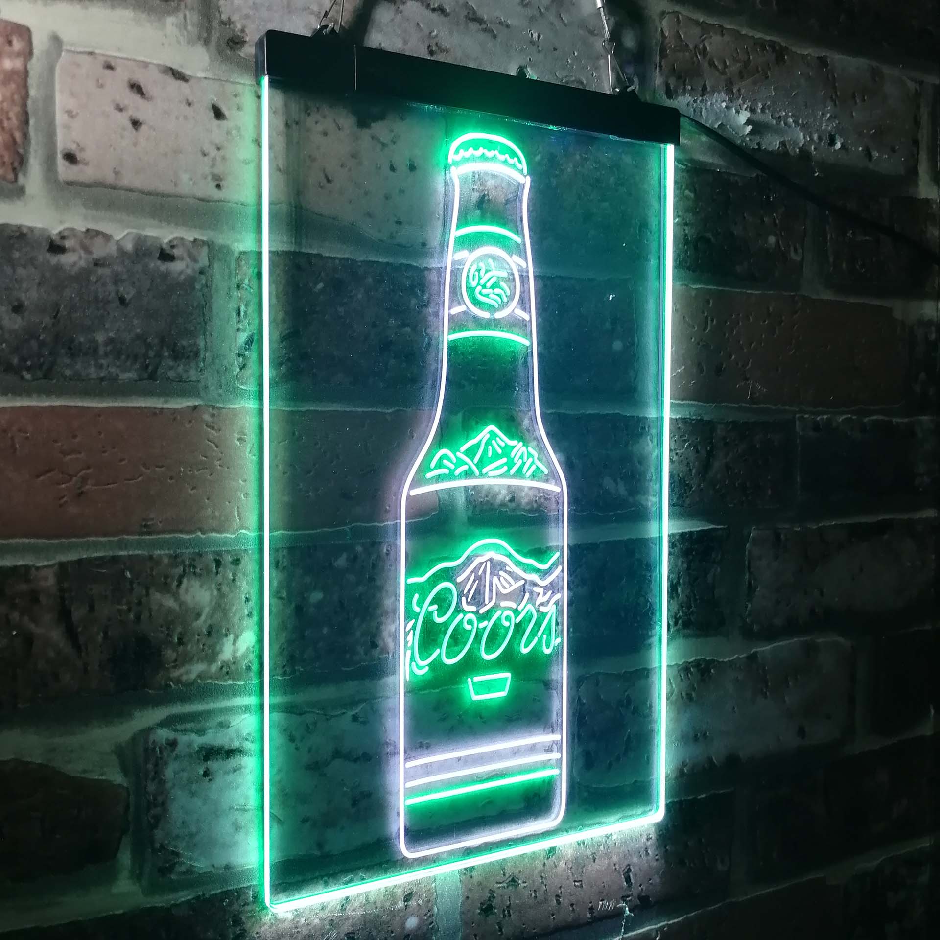 Coors Bottle Beer Mountain Neon-Like LED Sign - Image 25