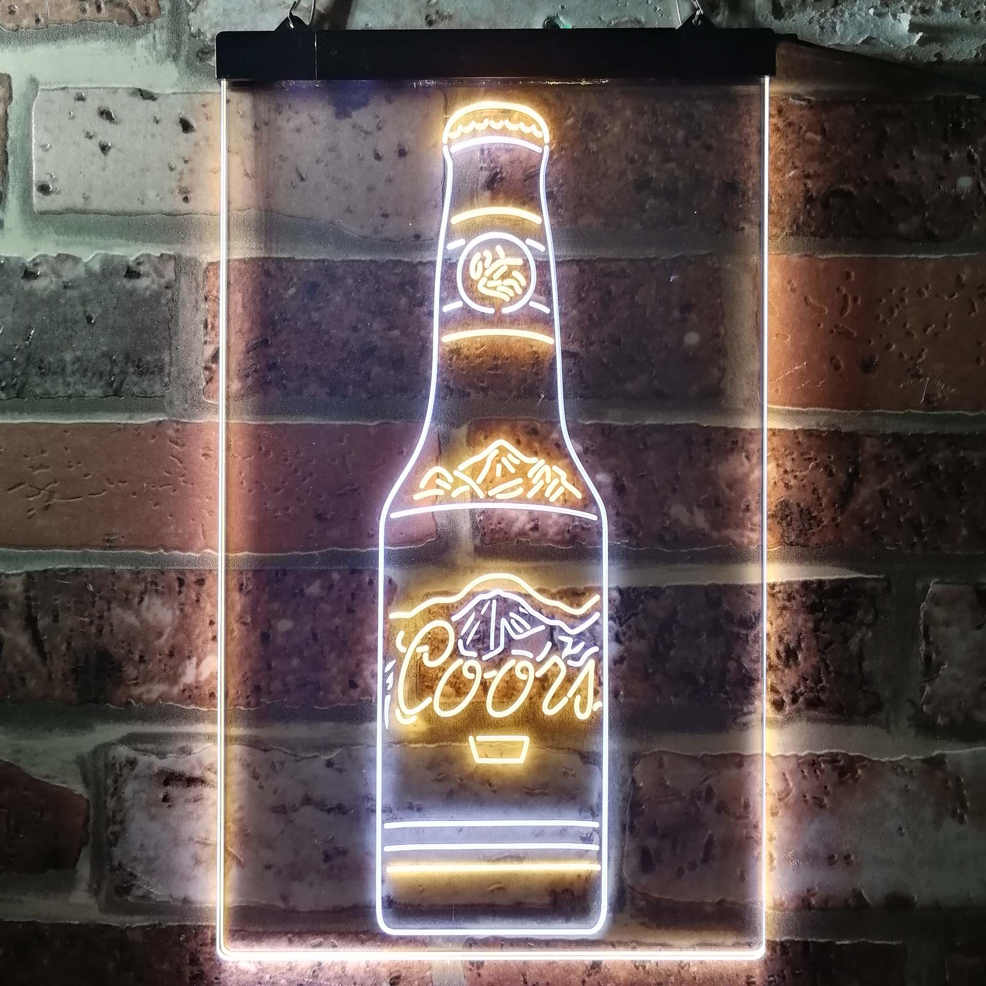 Coors Bottle Beer Mountain Neon-Like LED Sign - Image 6