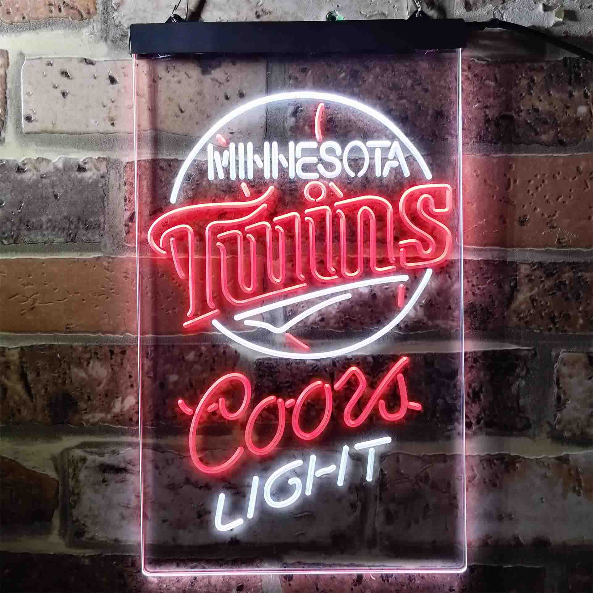 Minnesota Twins Coors Light LED Neon Sign - Image 7
